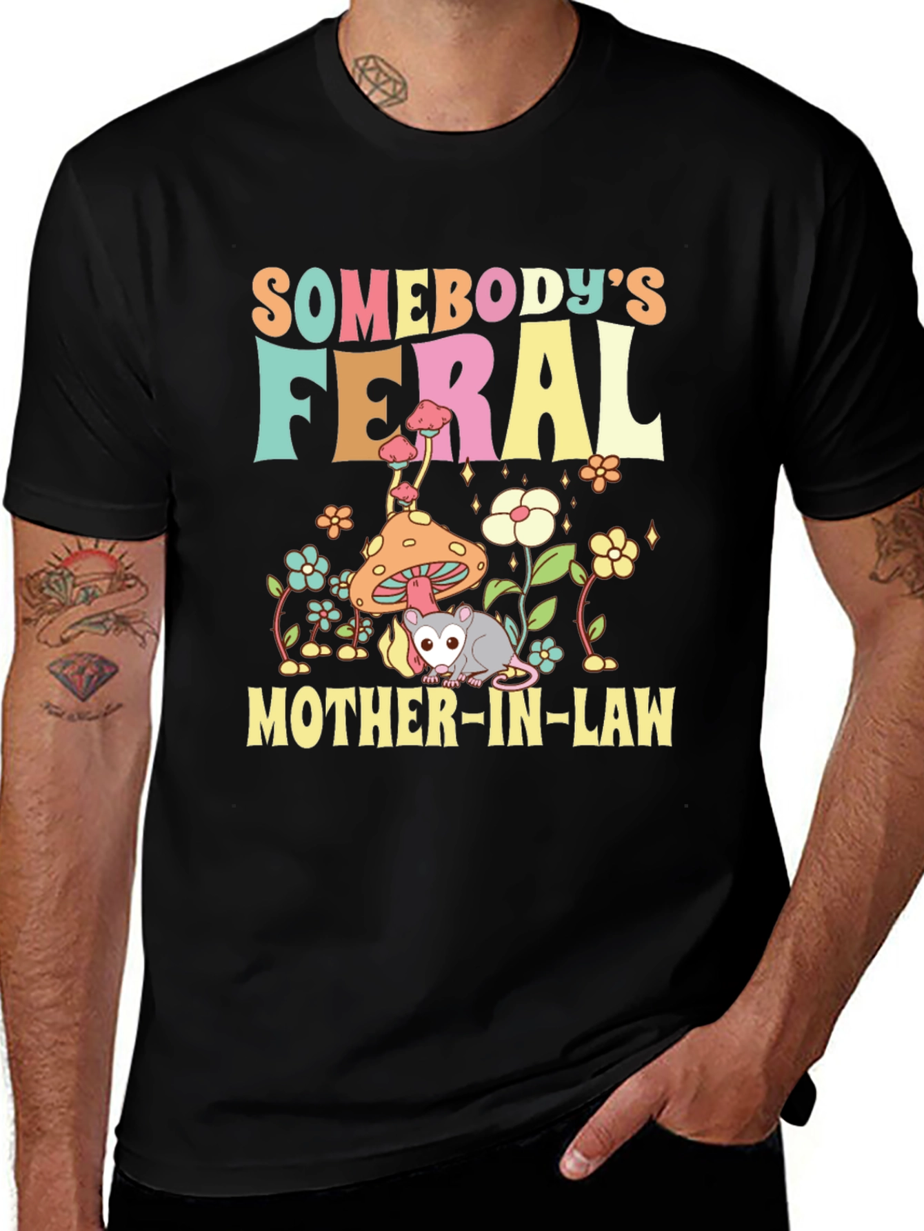 Feral Mother-In-Law Graphic Tee