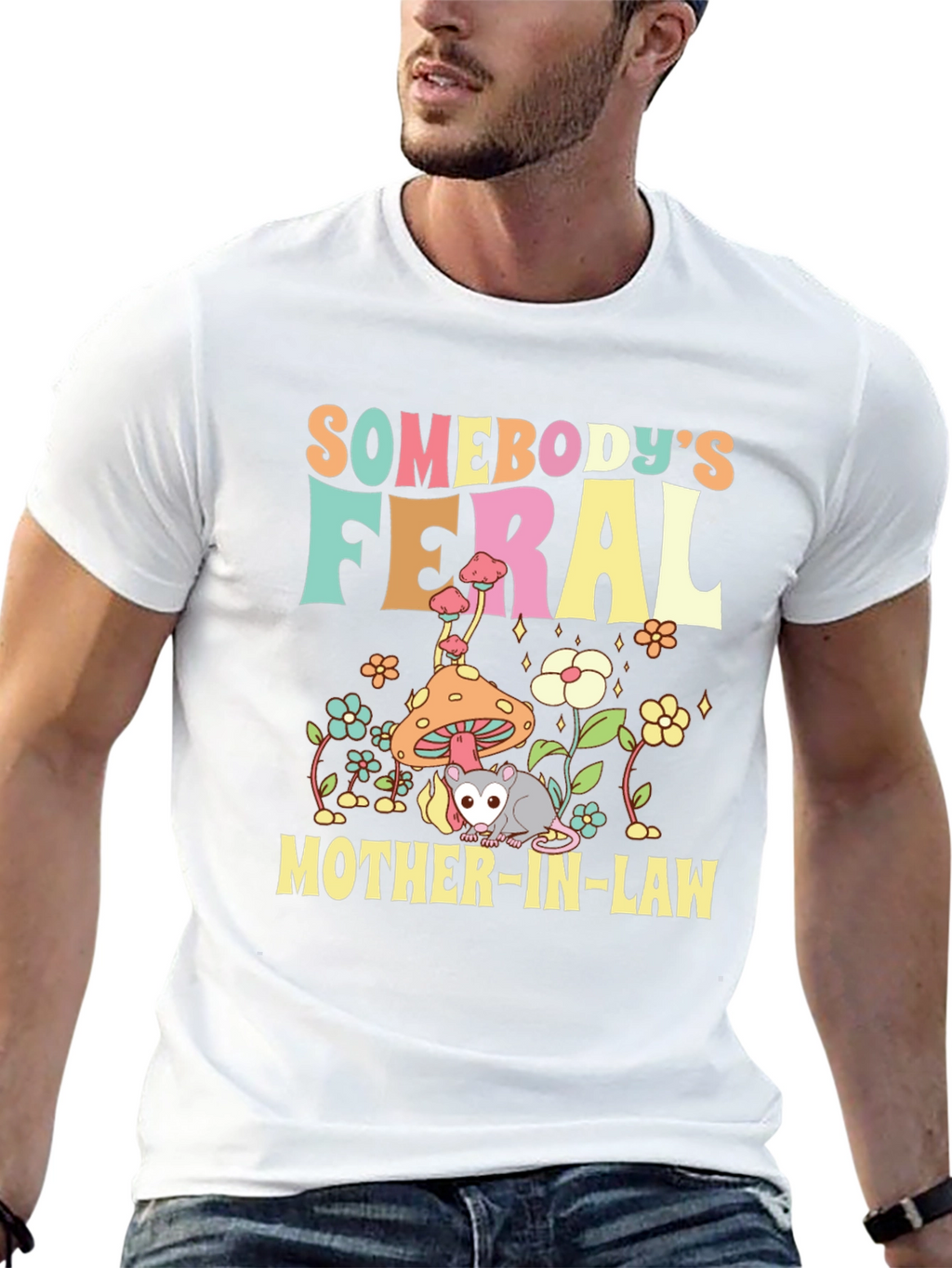 Feral Mother-In-Law Graphic Tee