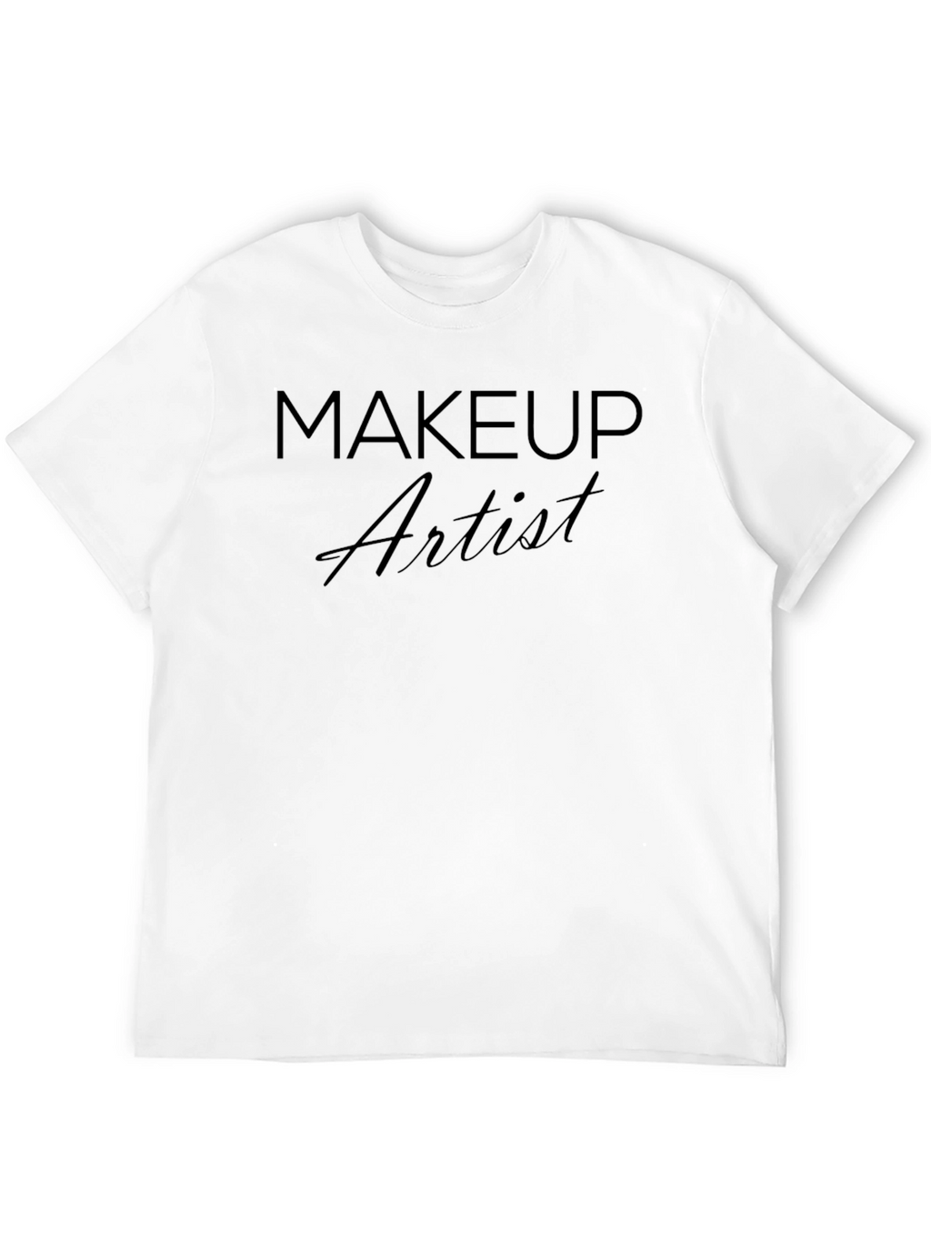 Makeup Artist T-Shirt - Stylish Crew Neck Tee