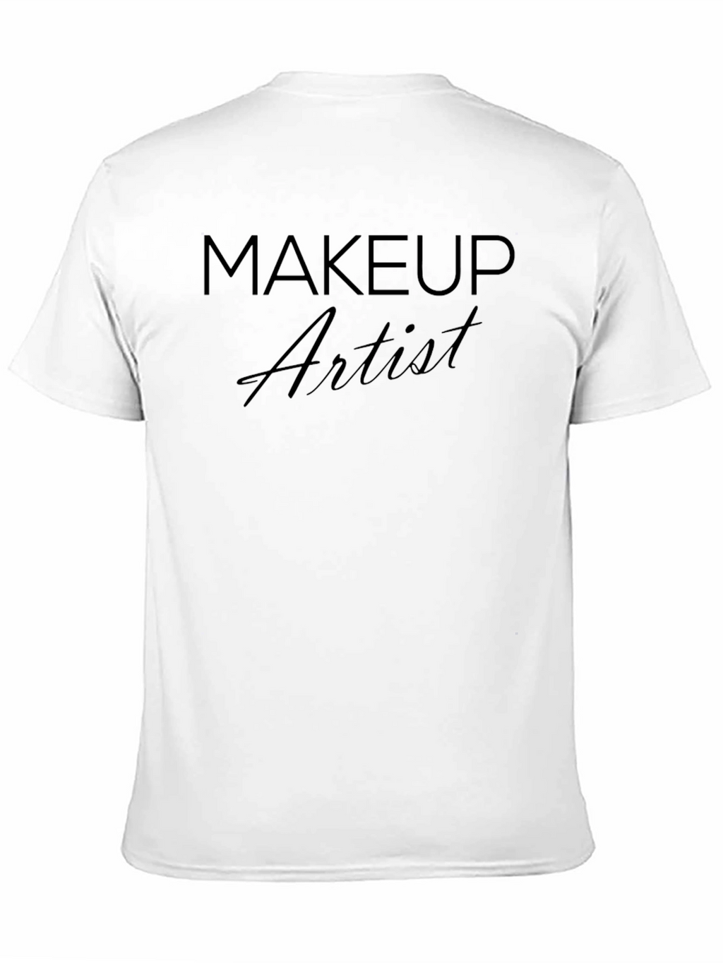 Makeup Artist T-Shirt - Stylish Crew Neck Tee