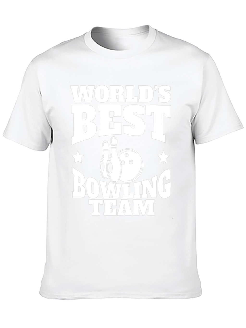 Worlds Best Bowling Team Graphic Tee