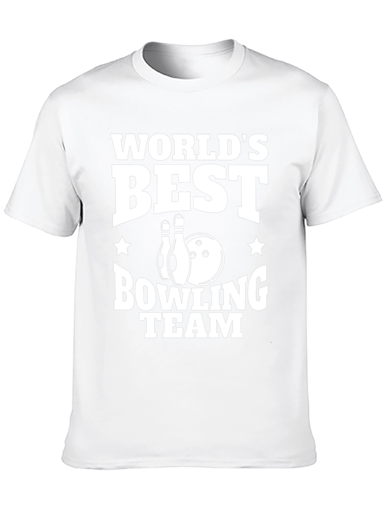 Worlds Best Bowling Team Graphic Tee