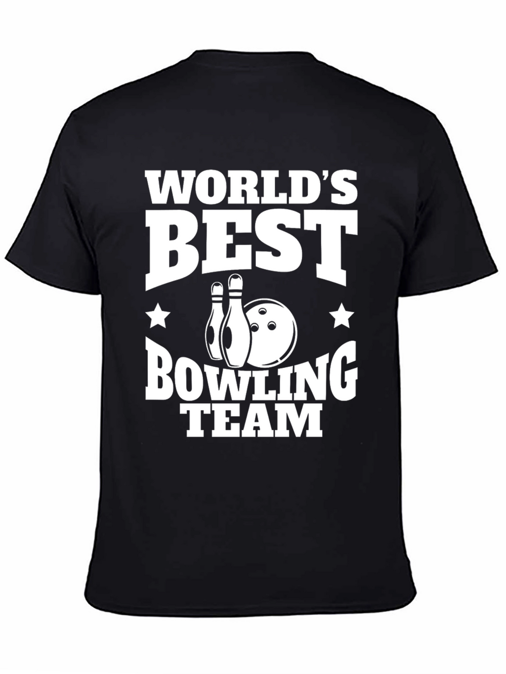 Worlds Best Bowling Team Graphic Tee