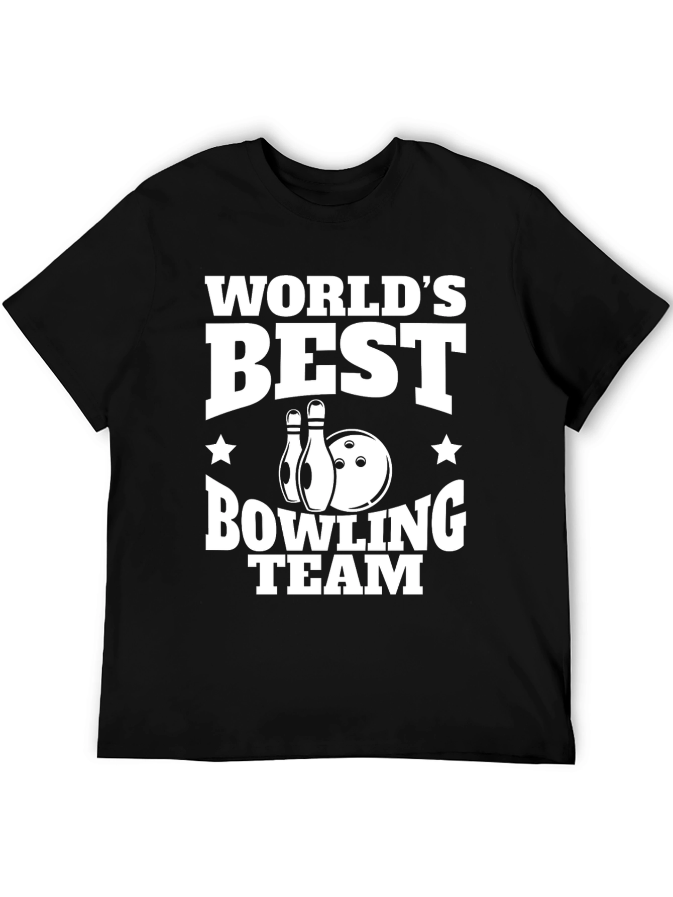 Worlds Best Bowling Team Graphic Tee