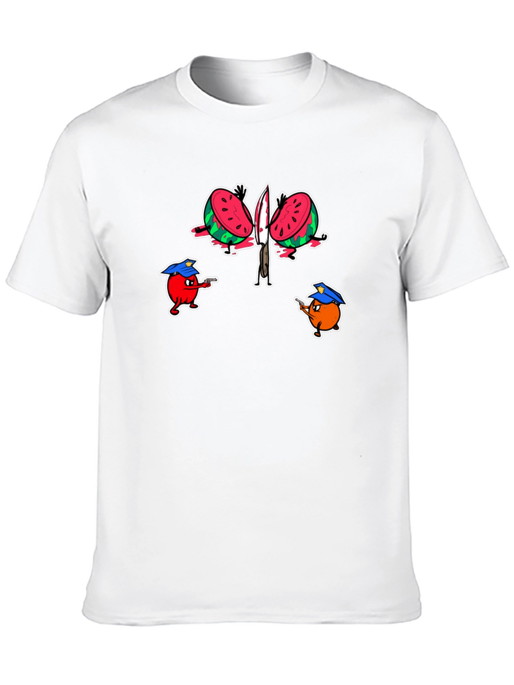 Fruit Police Graphic T-Shirt