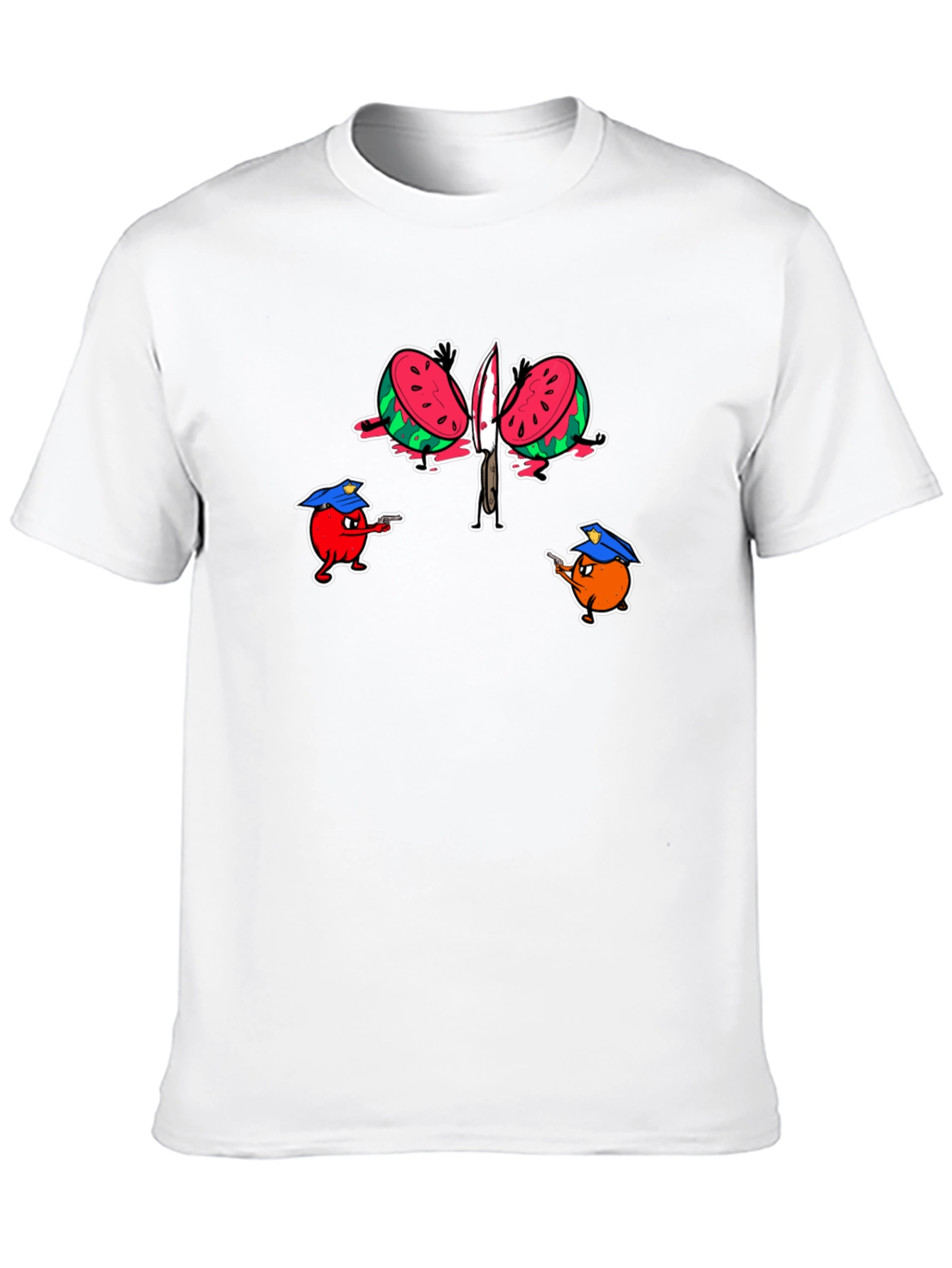 Fruit Police Graphic T-Shirt