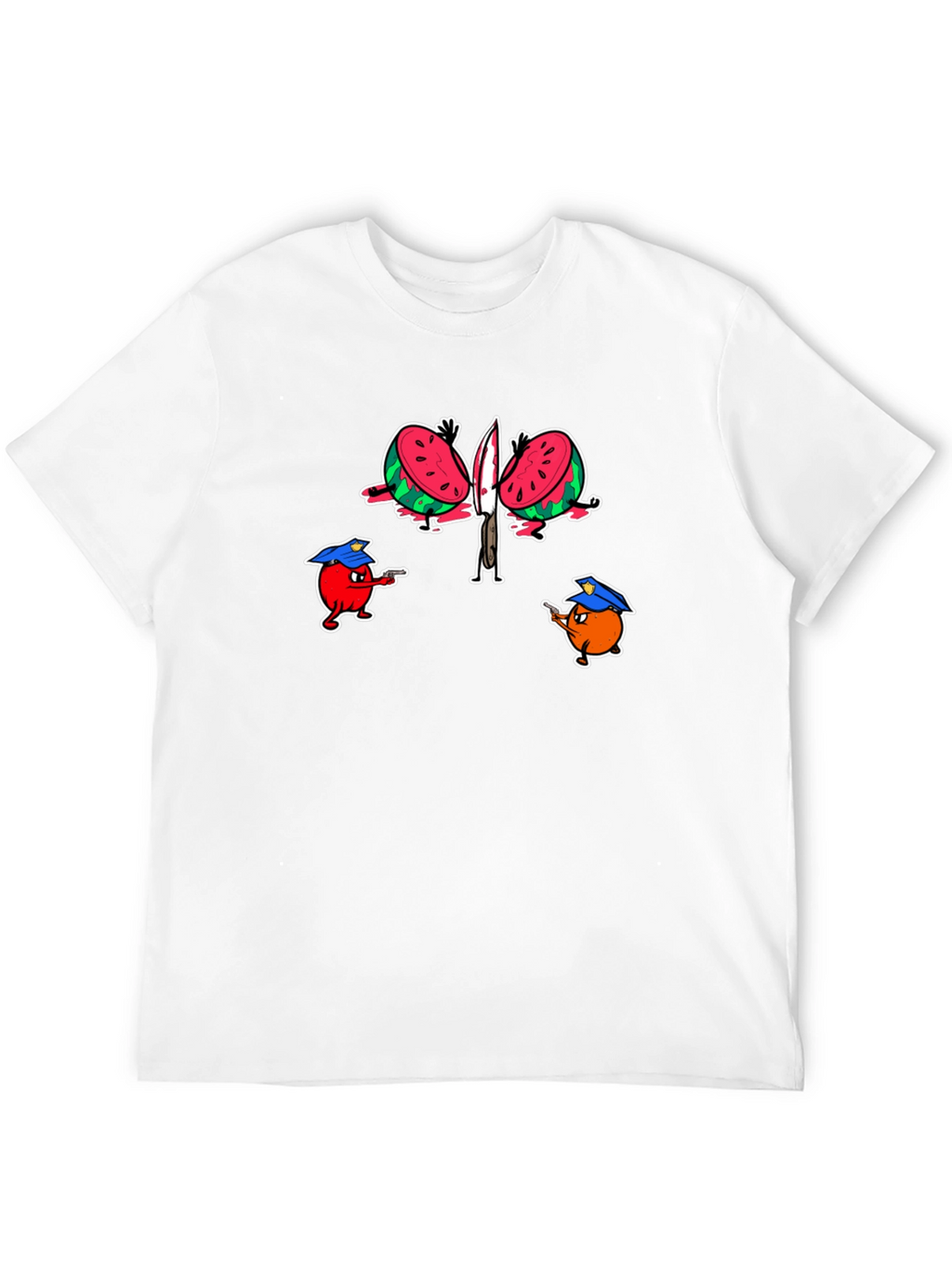 Fruit Police Graphic T-Shirt