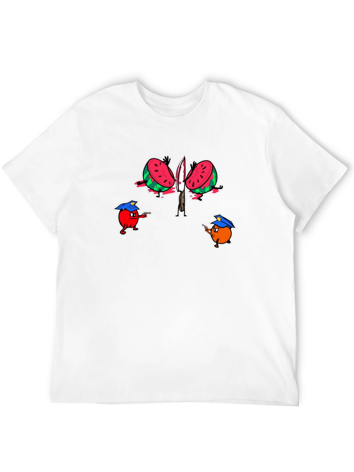 Fruit Police Graphic T-Shirt