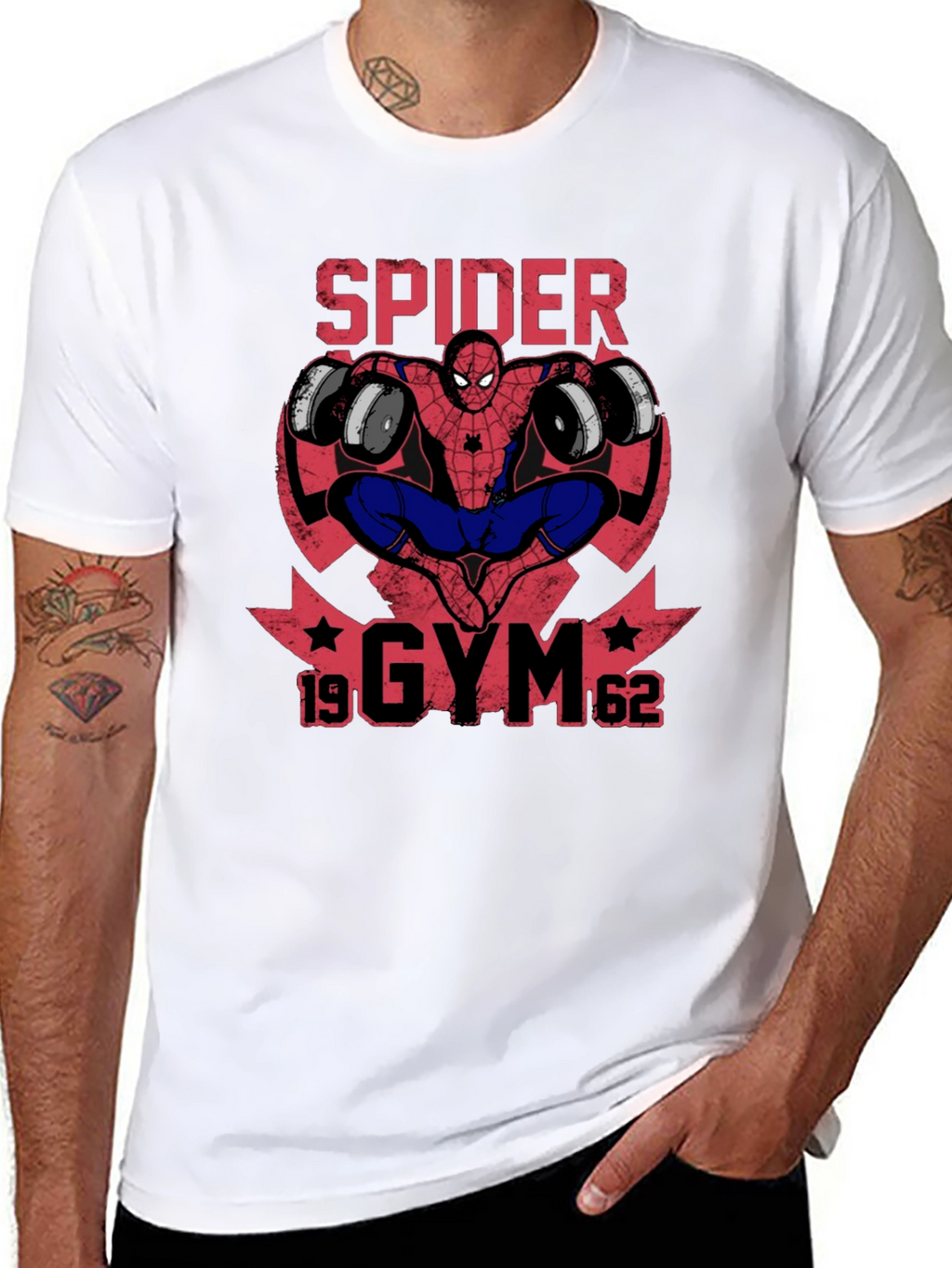 Spider-Man Gym T-Shirt - Black