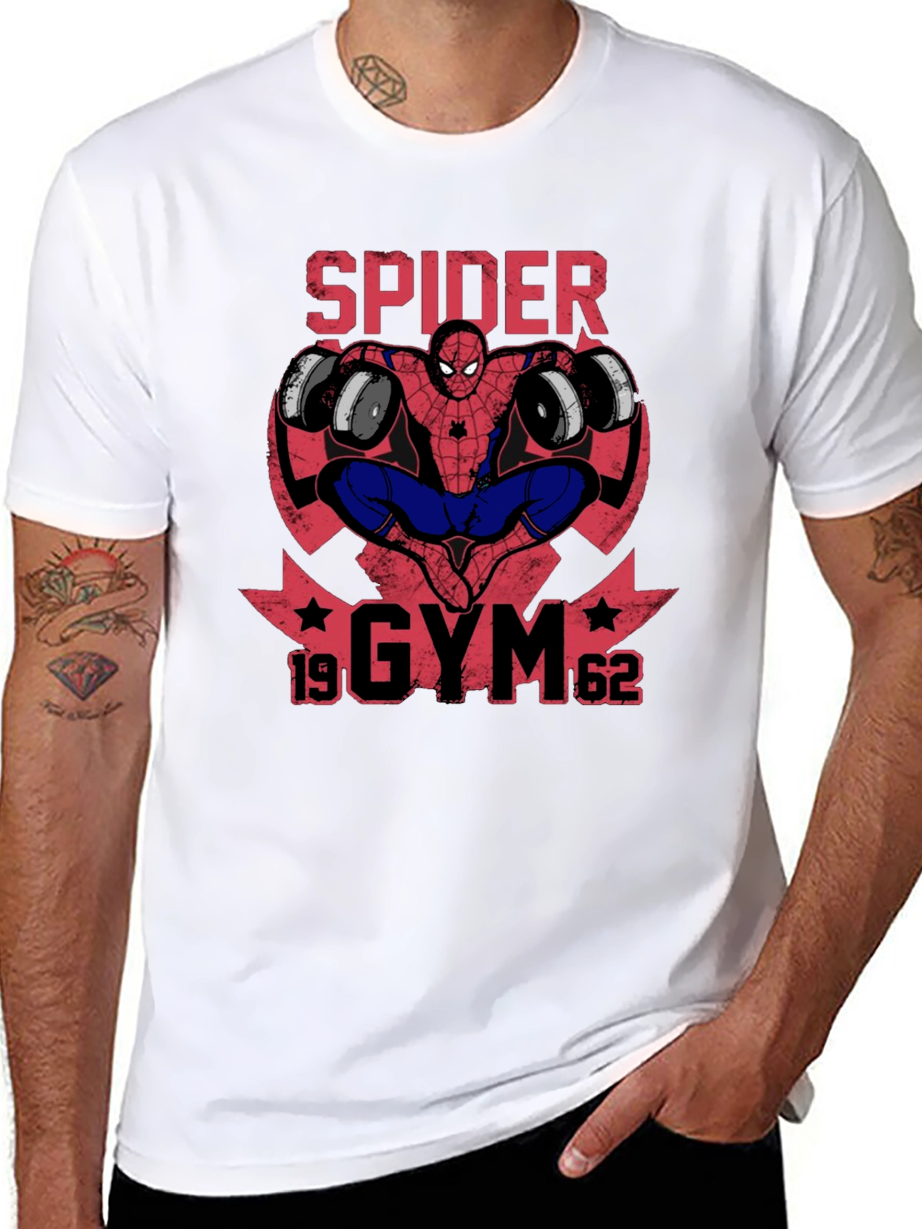 Spider-Man Gym T-Shirt - Black