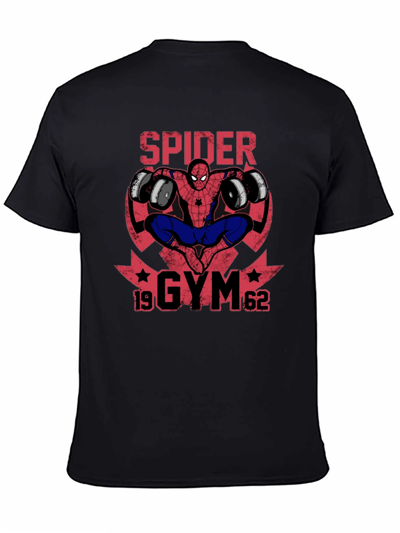 Spider-Man Gym T-Shirt - Black