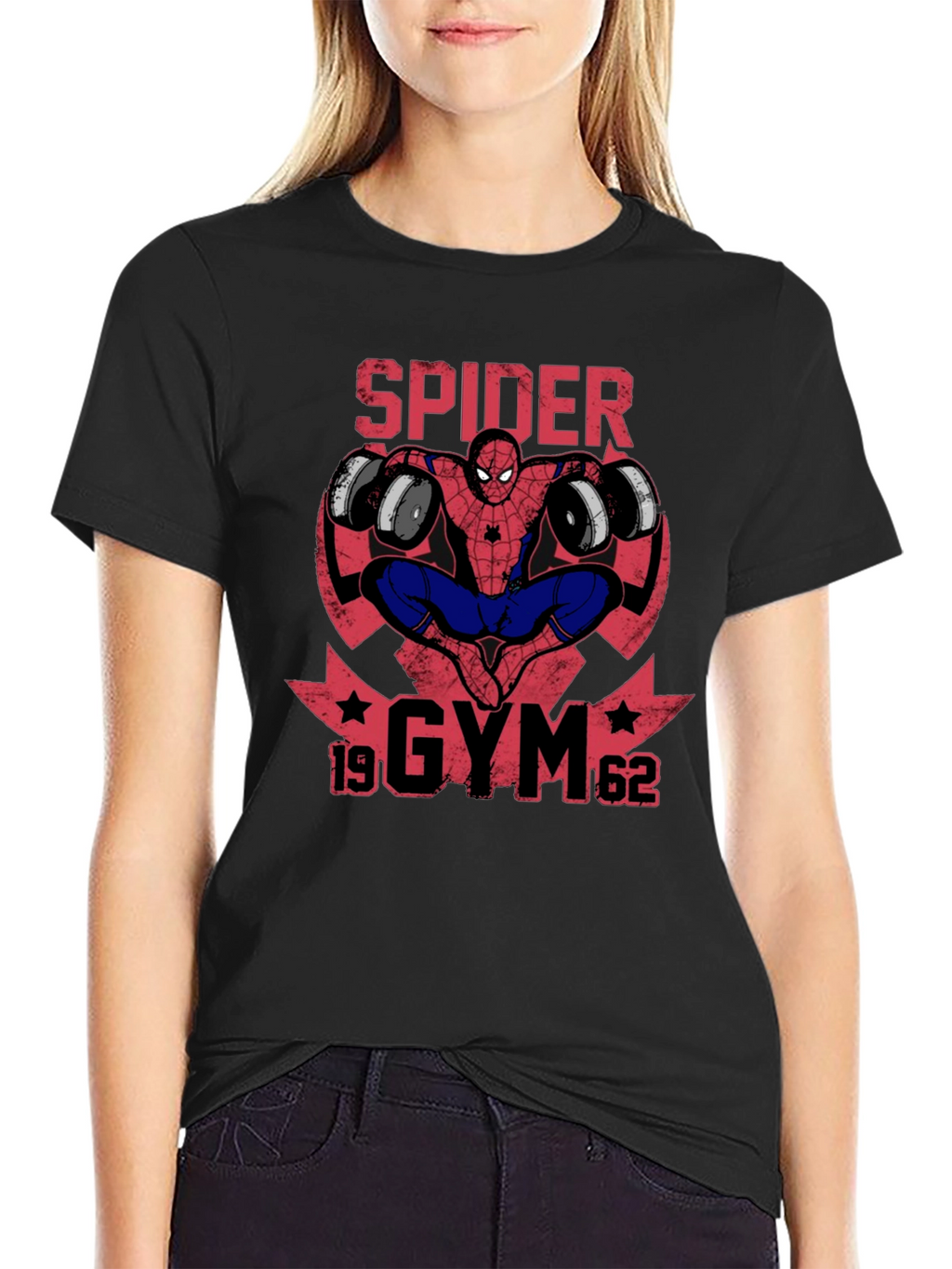 Spider-Man Gym T-Shirt - Black