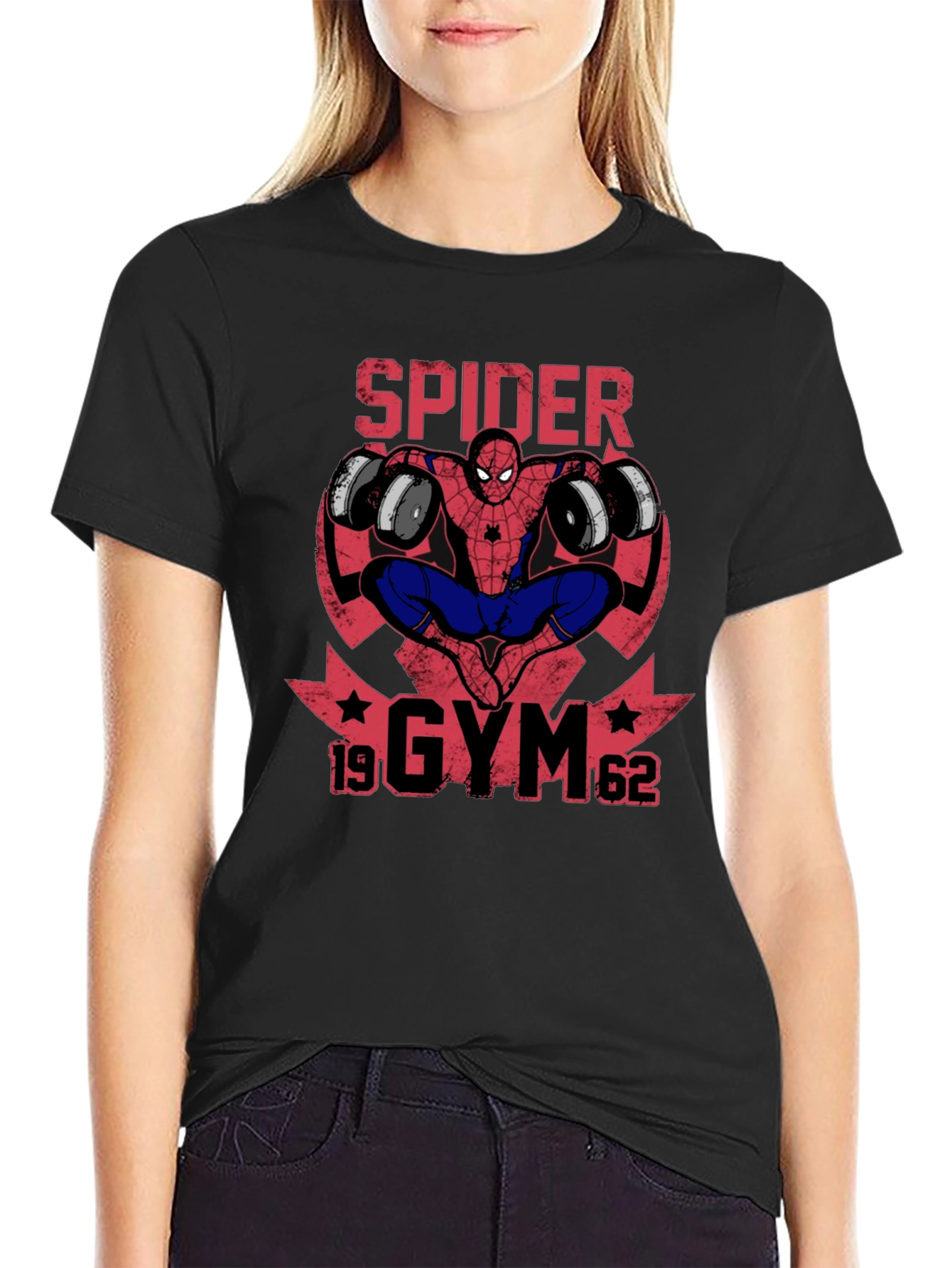 Spider-Man Gym T-Shirt - Black