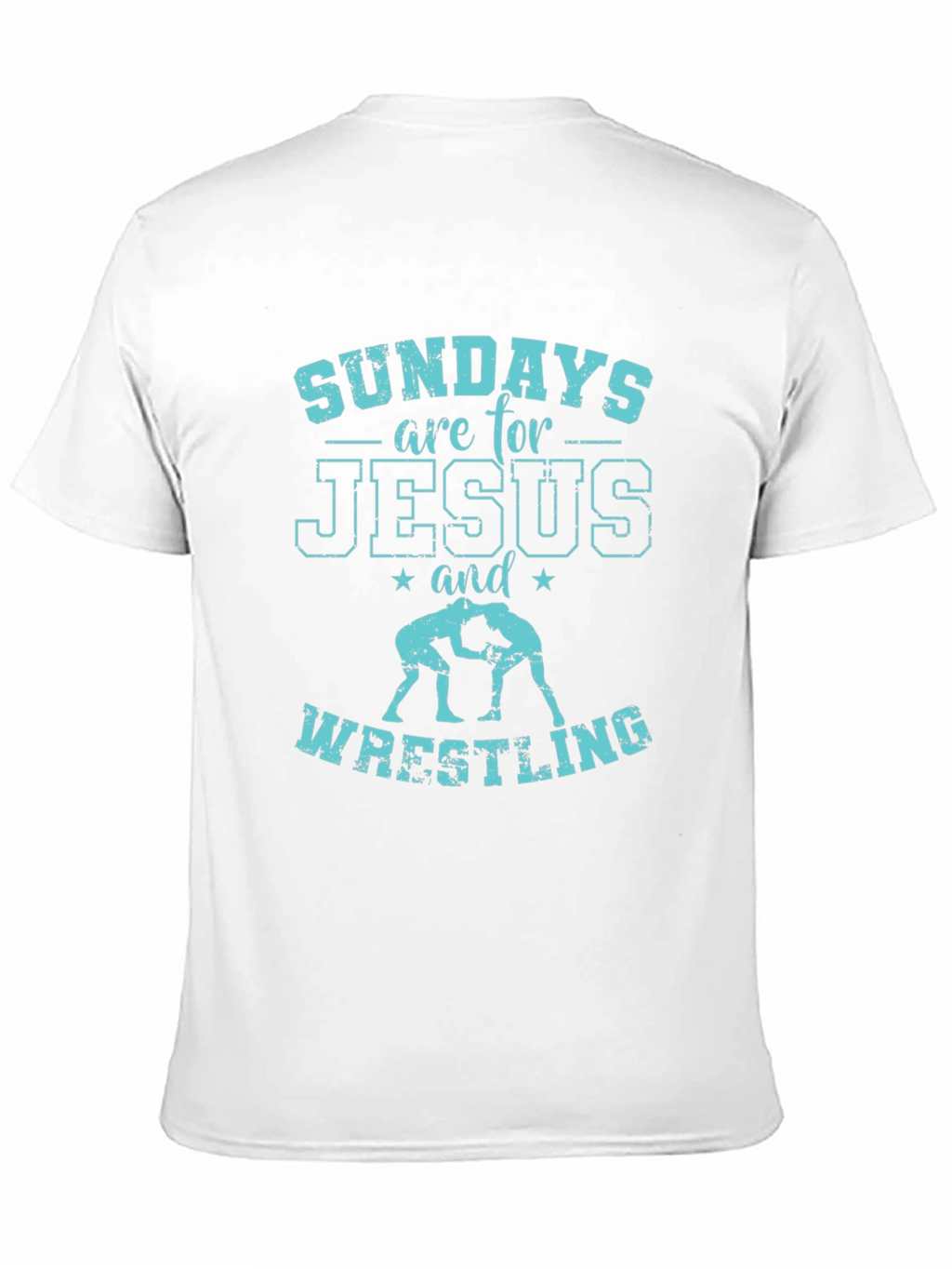 Sundays are for Jesus and Wrestling Tee