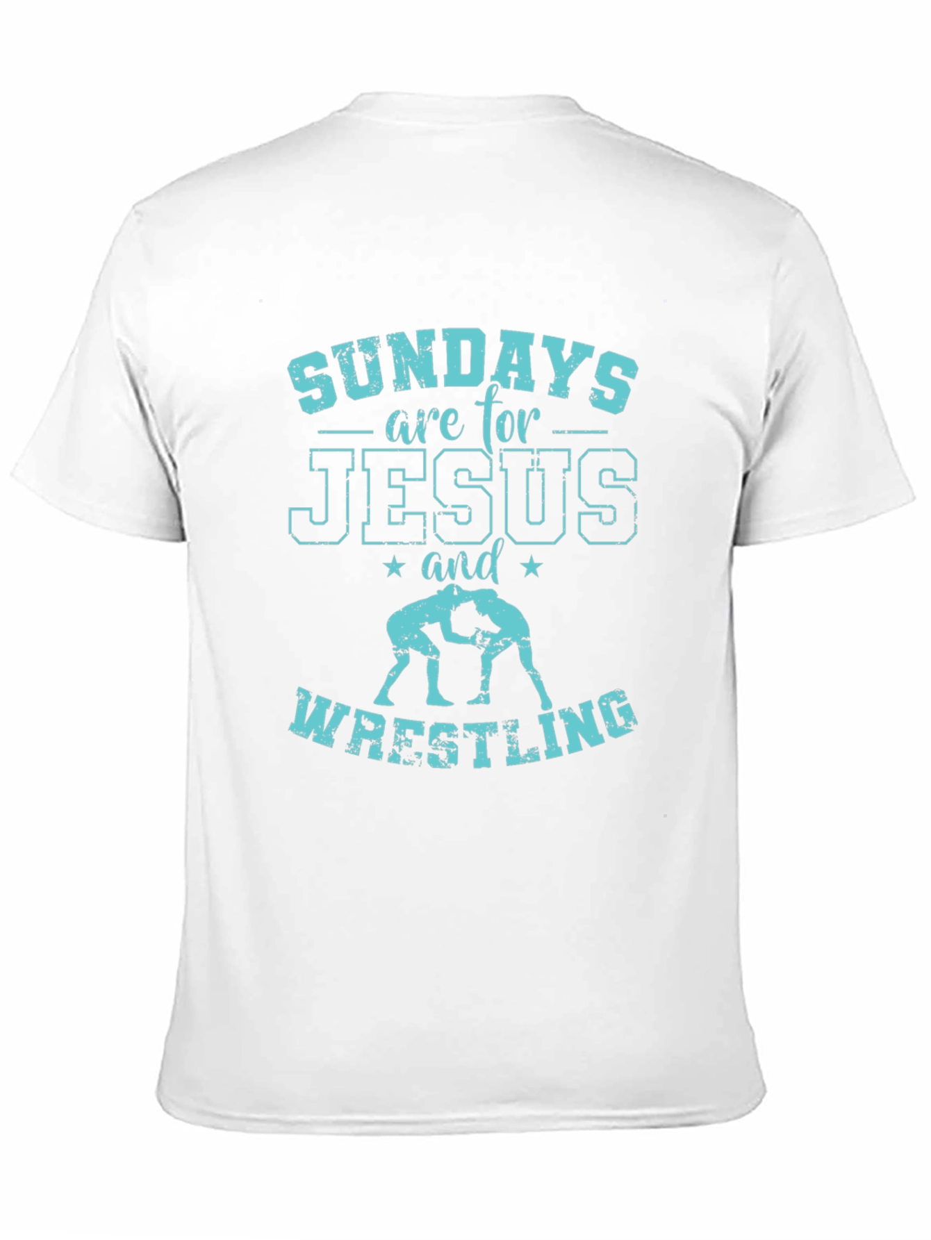 Sundays are for Jesus and Wrestling Tee