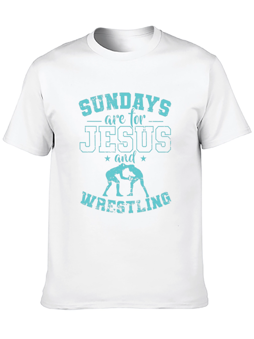 Sundays are for Jesus and Wrestling Tee