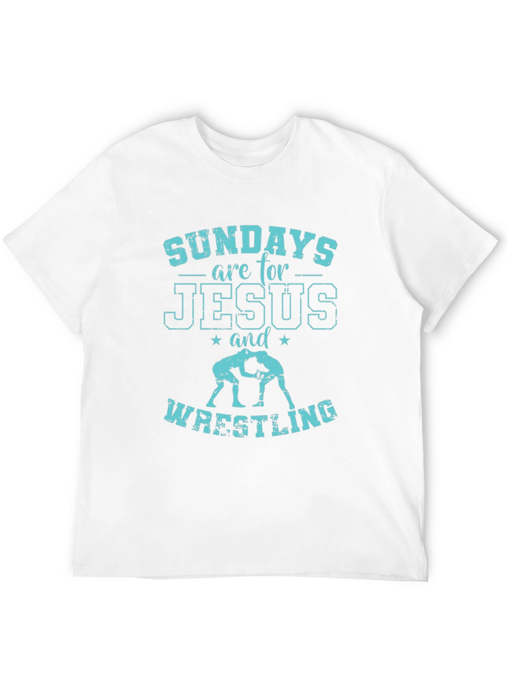 Sundays are for Jesus and Wrestling Tee