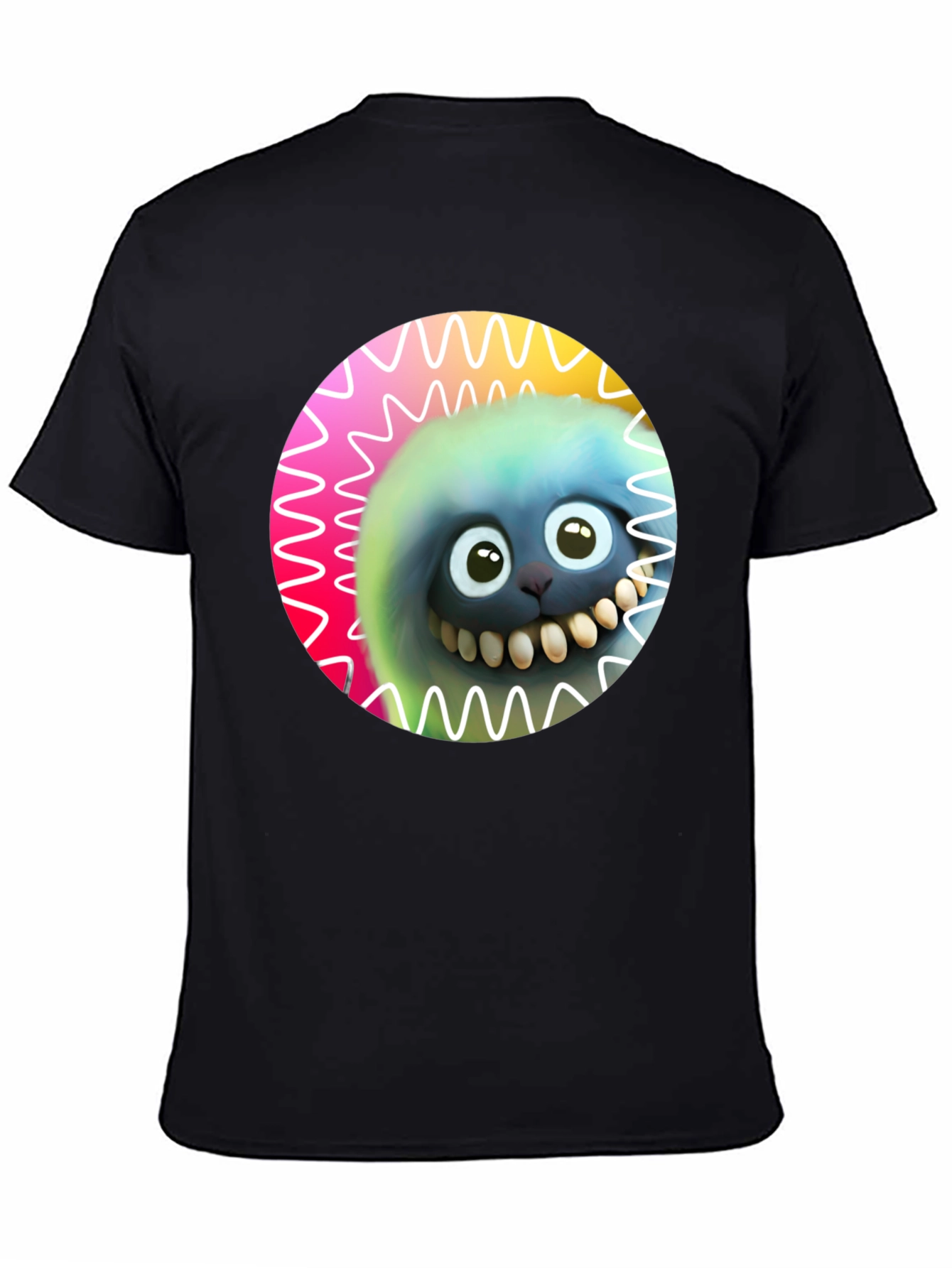 Monster Graphic T-Shirt - Funky & Colorful
