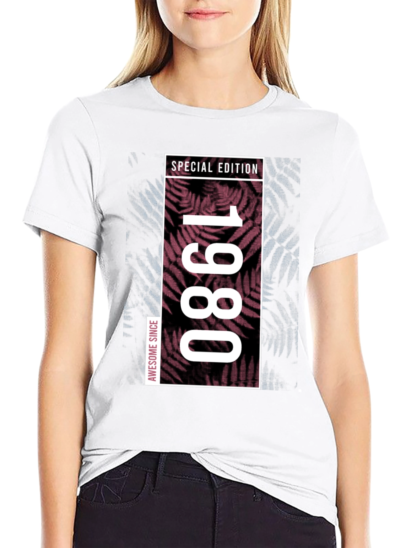 1980 Special Edition Black Graphic Tee