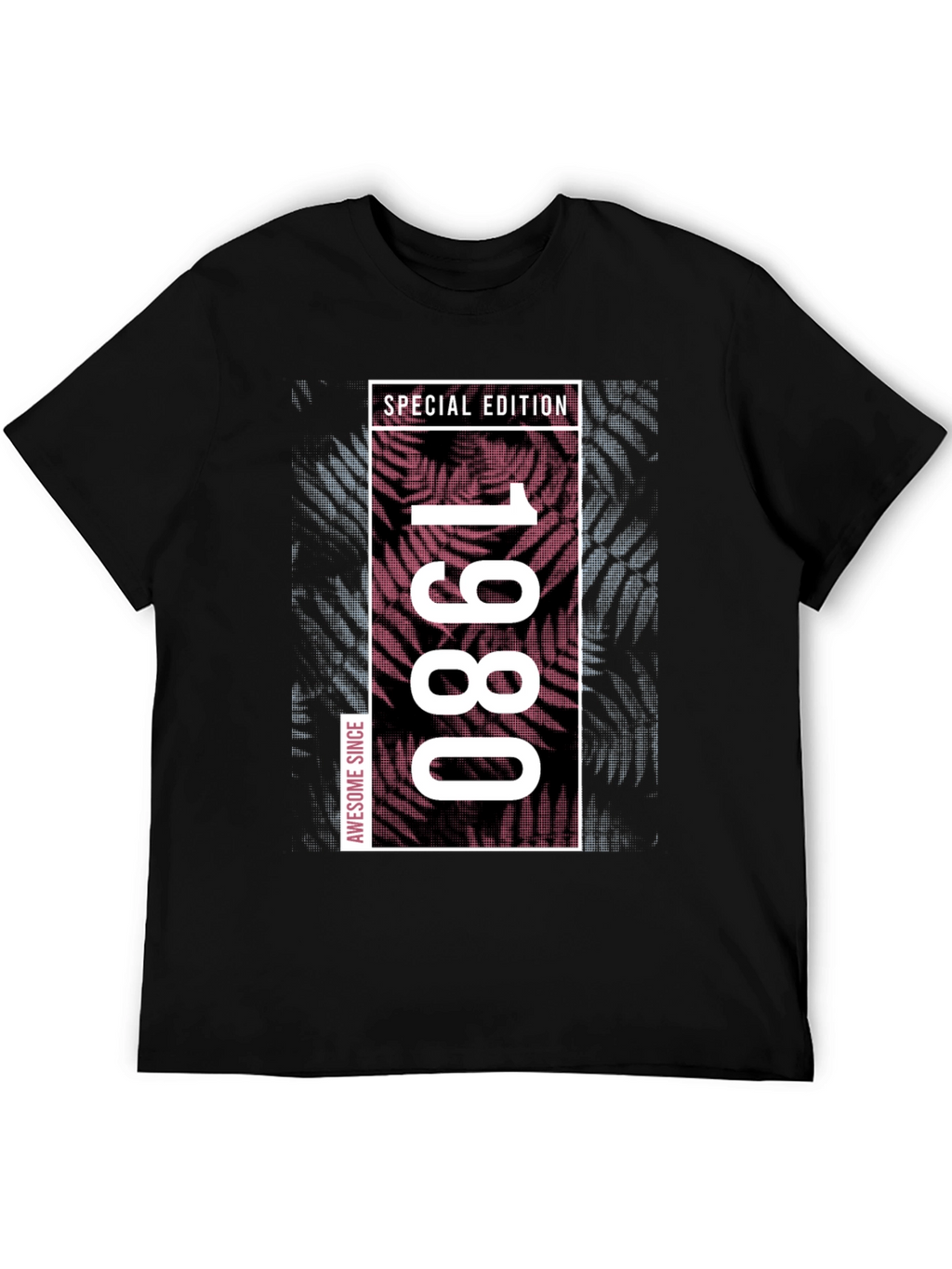 1980 Special Edition Black Graphic Tee