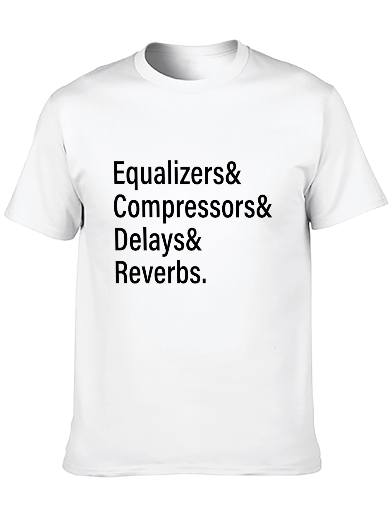 Audio Engineers T-Shirt - EQ Compression Delay Reverb