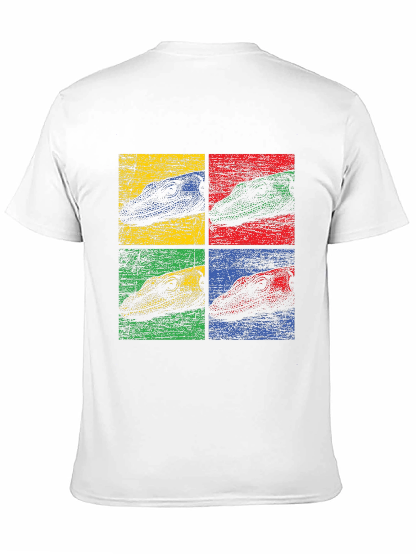Retro Reptile Pop Art Graphic T-Shirt