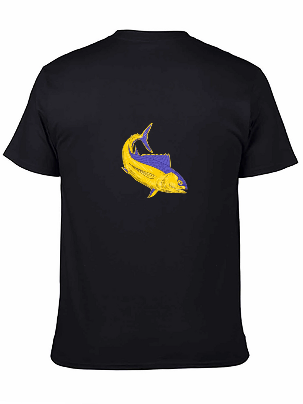Fish Graphic Tee - Stylish Comfort