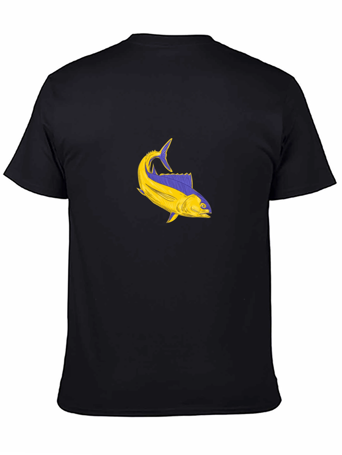 Fish Graphic Tee - Stylish Comfort
