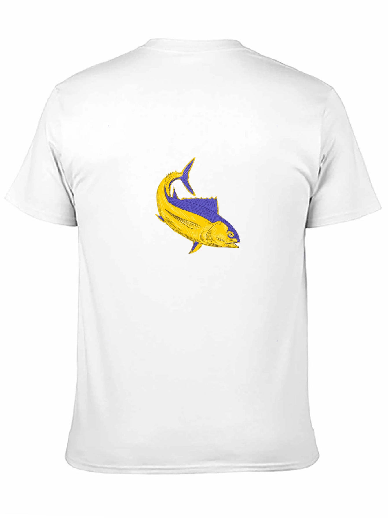 Fish Graphic Tee - Stylish Comfort