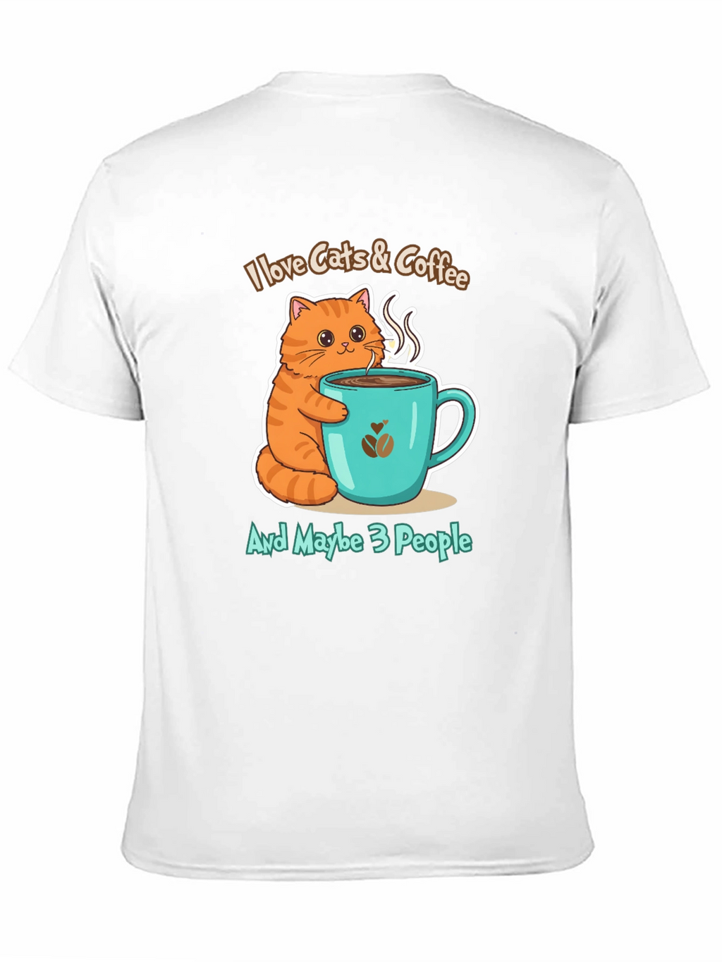 I Love Cats & Coffee T-Shirt