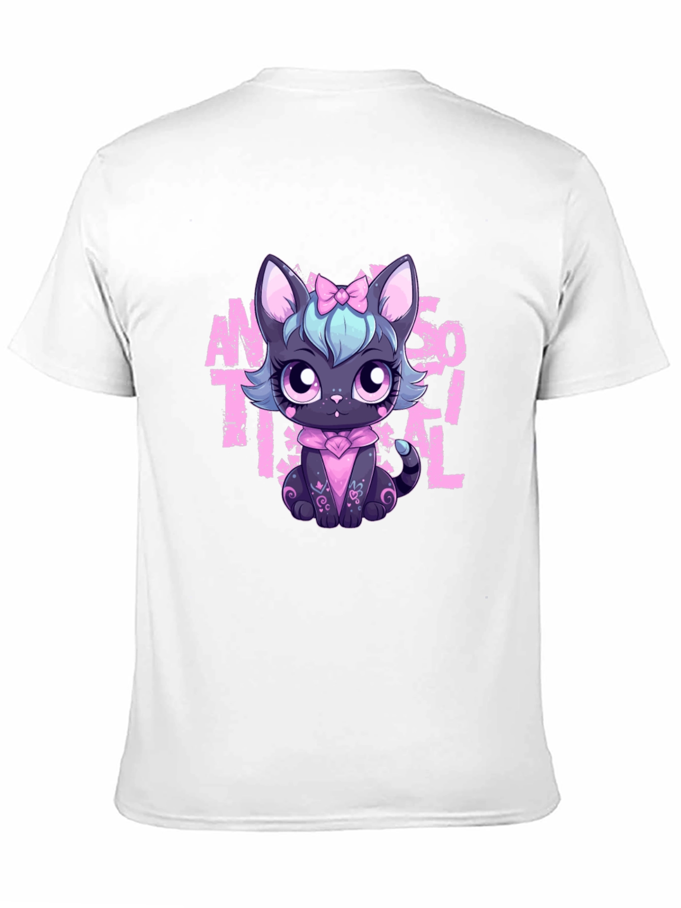 Cute Antisocial Cat T-Shirt