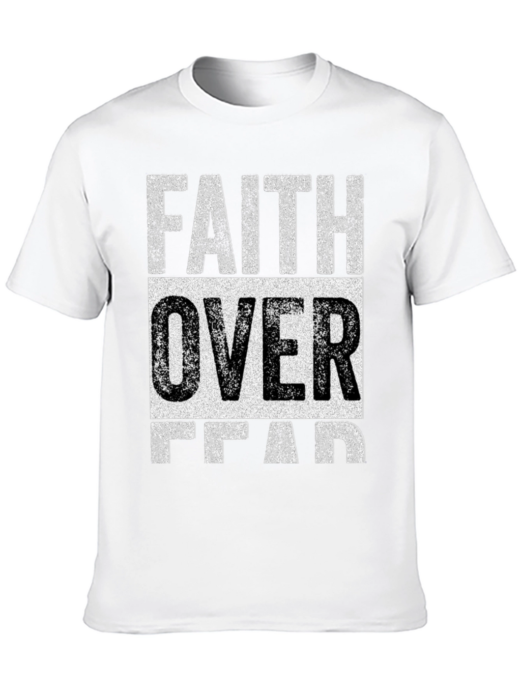 Faith Over Fear Graphic Tee - Christian T-Shirt