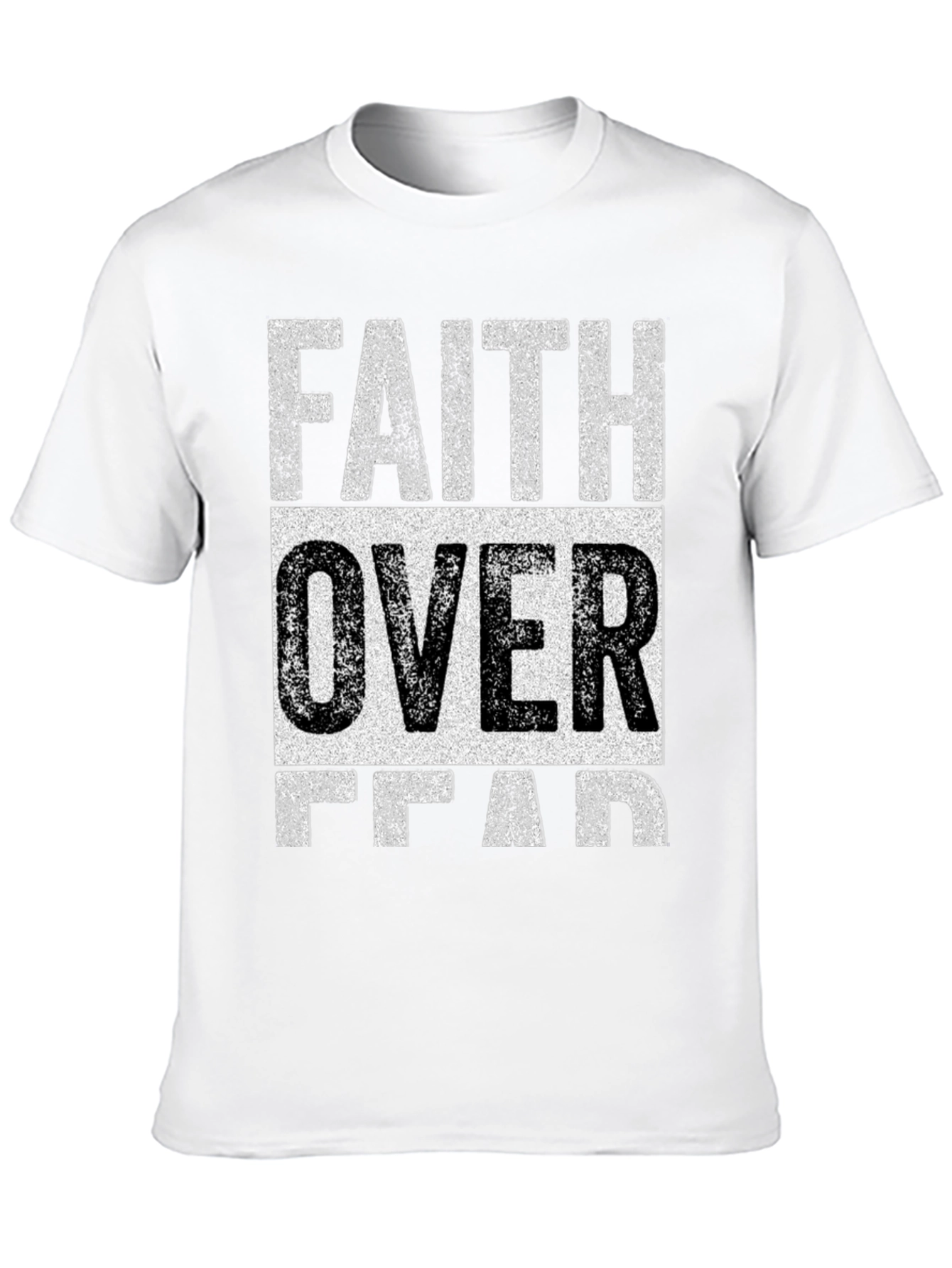 Faith Over Fear Graphic Tee - Christian T-Shirt
