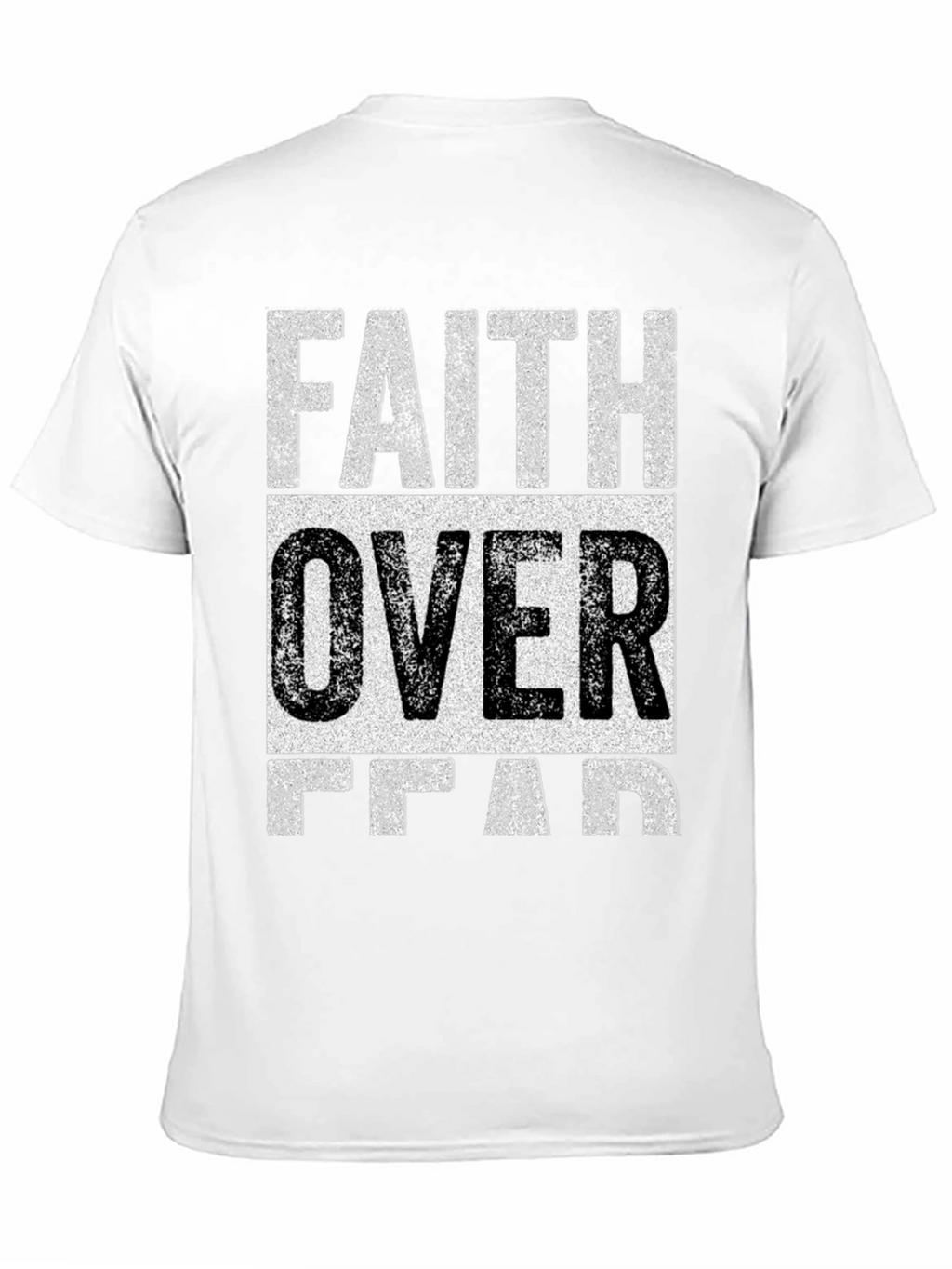 Faith Over Fear Graphic Tee - Christian T-Shirt