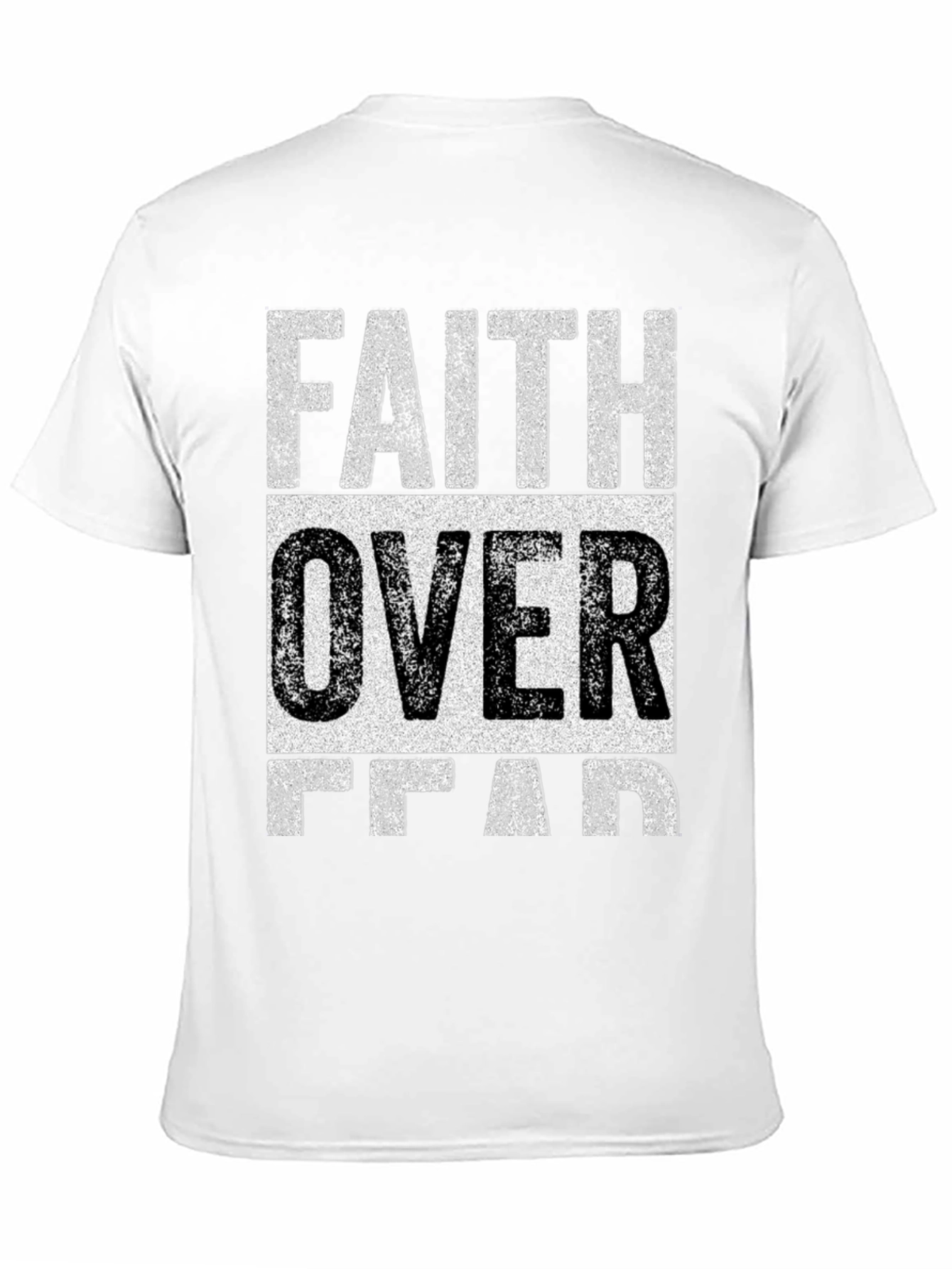 Faith Over Fear Graphic Tee - Christian T-Shirt