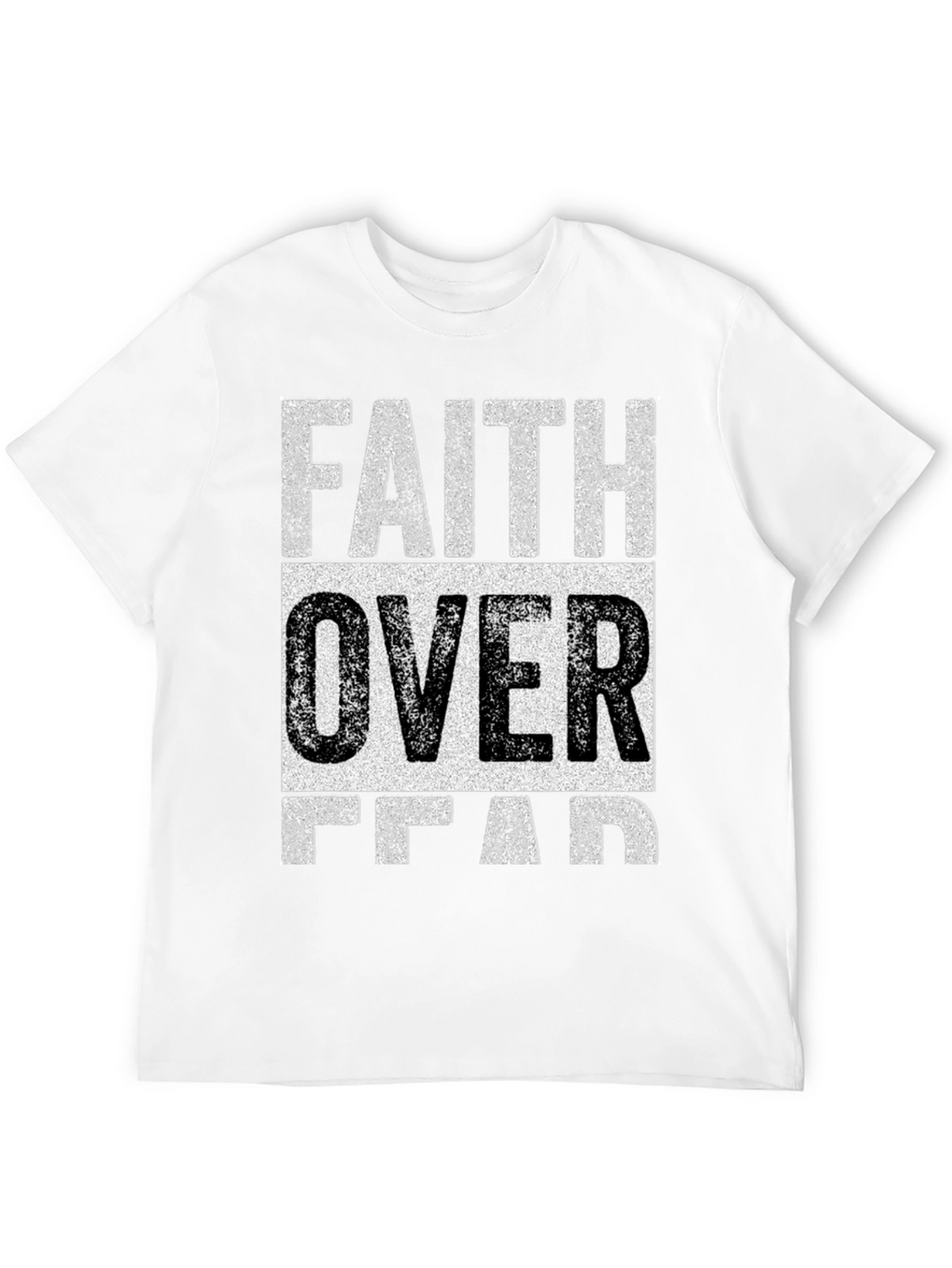 Faith Over Fear Graphic Tee - Christian T-Shirt