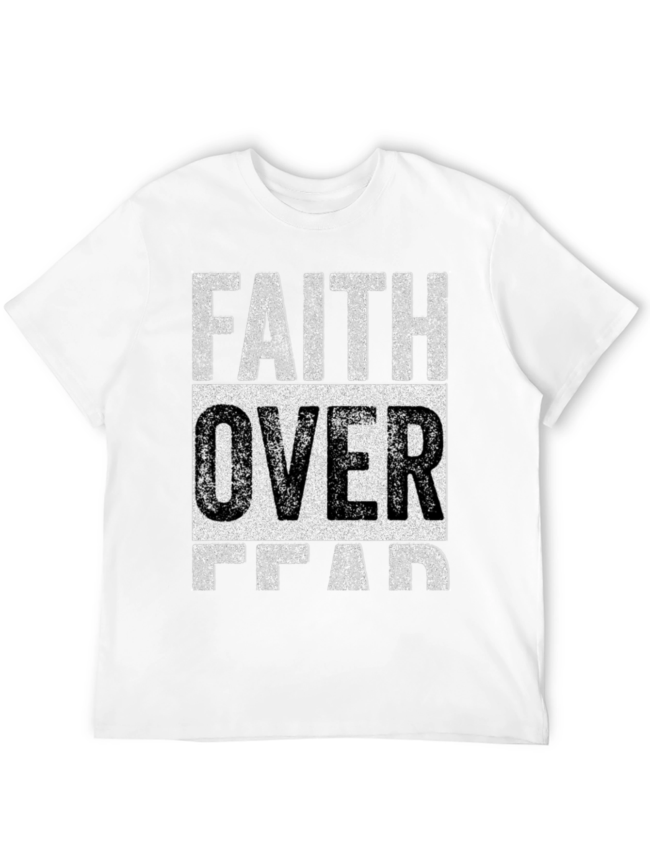 Faith Over Fear Graphic Tee - Christian T-Shirt