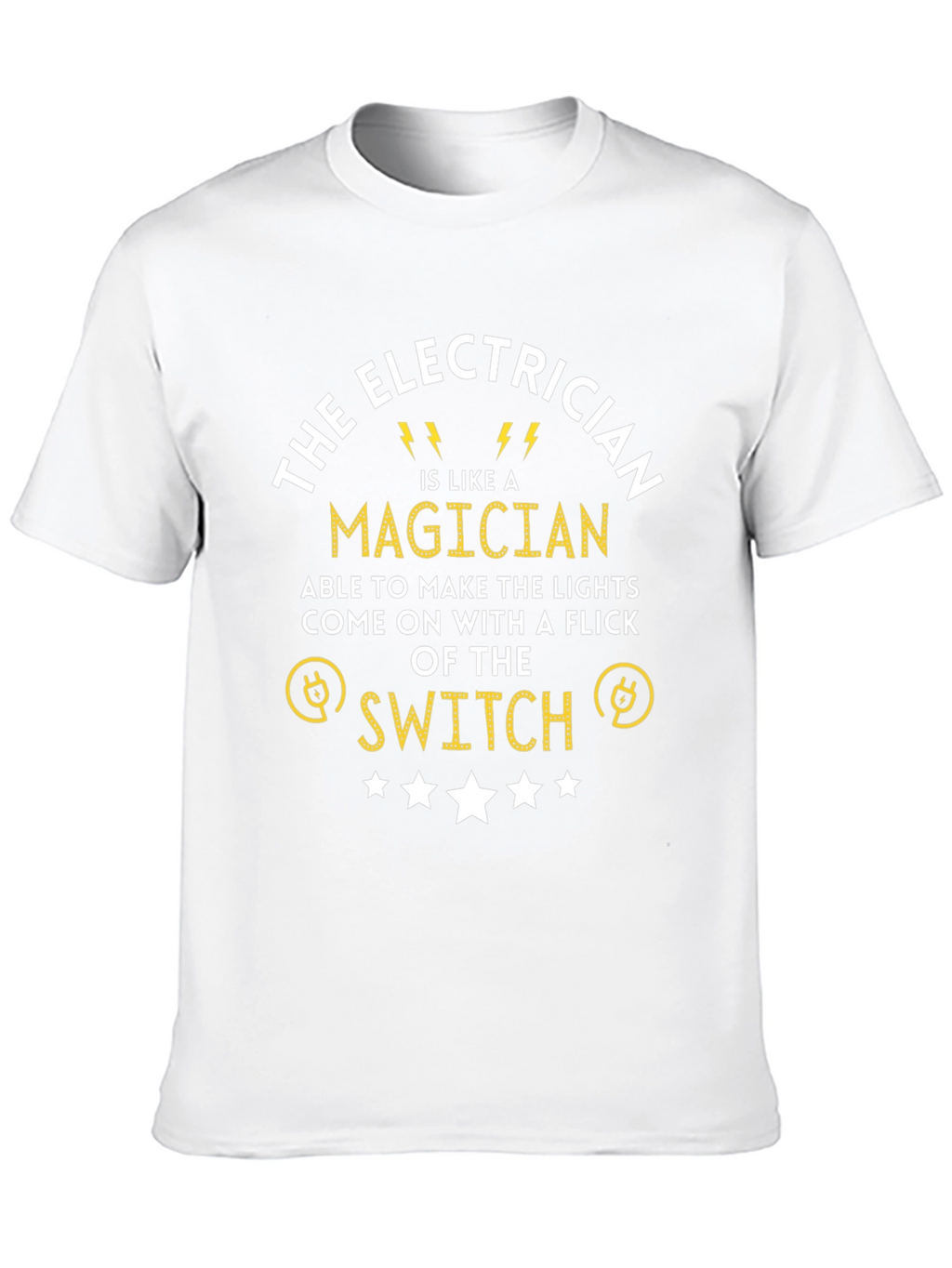 Electrician Magician T-Shirt Funny Gift