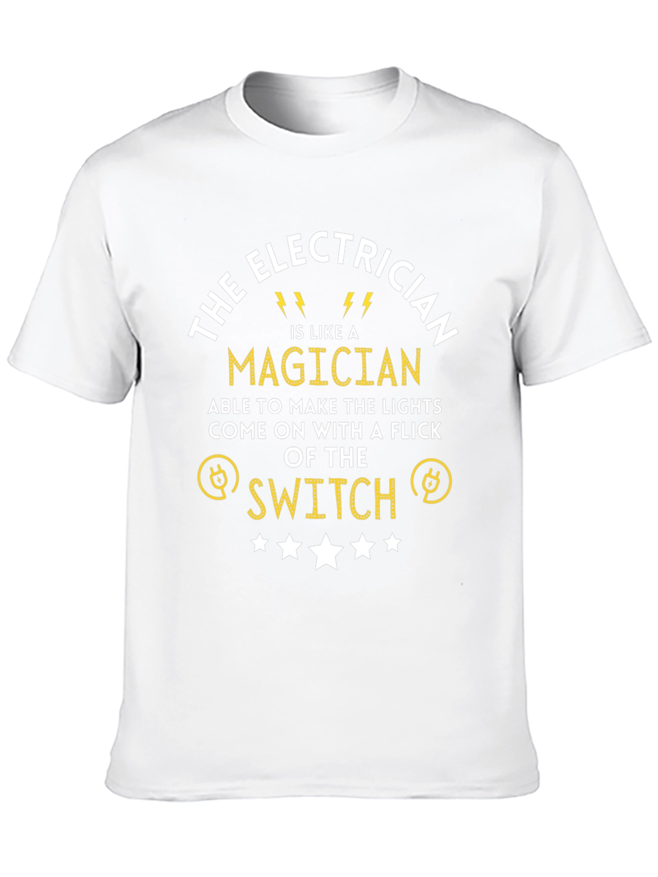 Electrician Magician T-Shirt Funny Gift