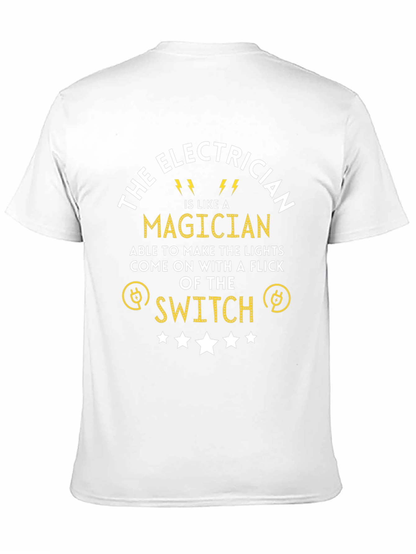Electrician Magician T-Shirt Funny Gift