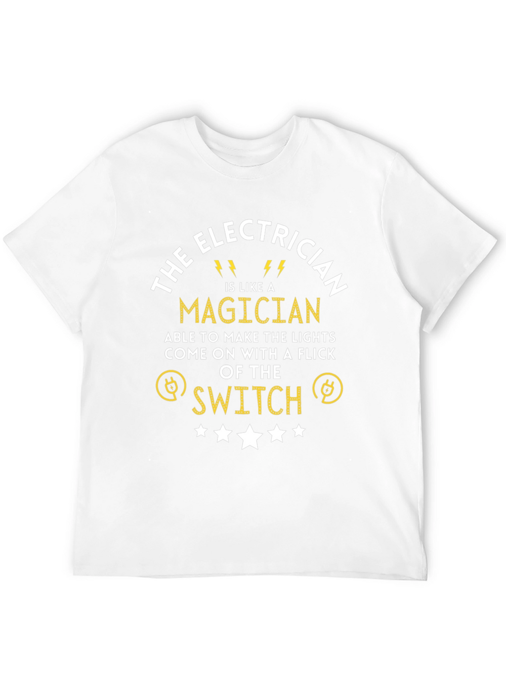 Electrician Magician T-Shirt Funny Gift
