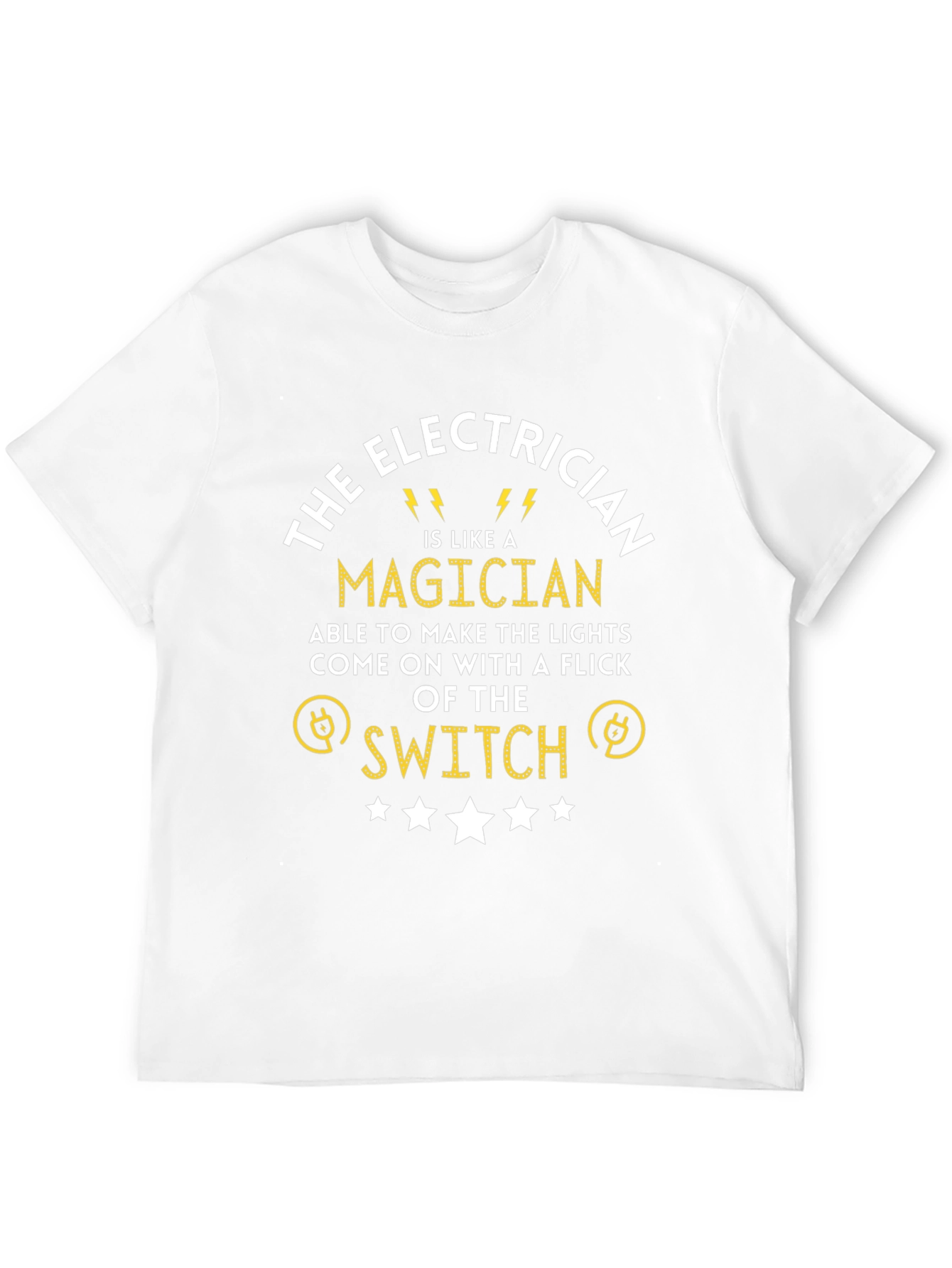 Electrician Magician T-Shirt Funny Gift