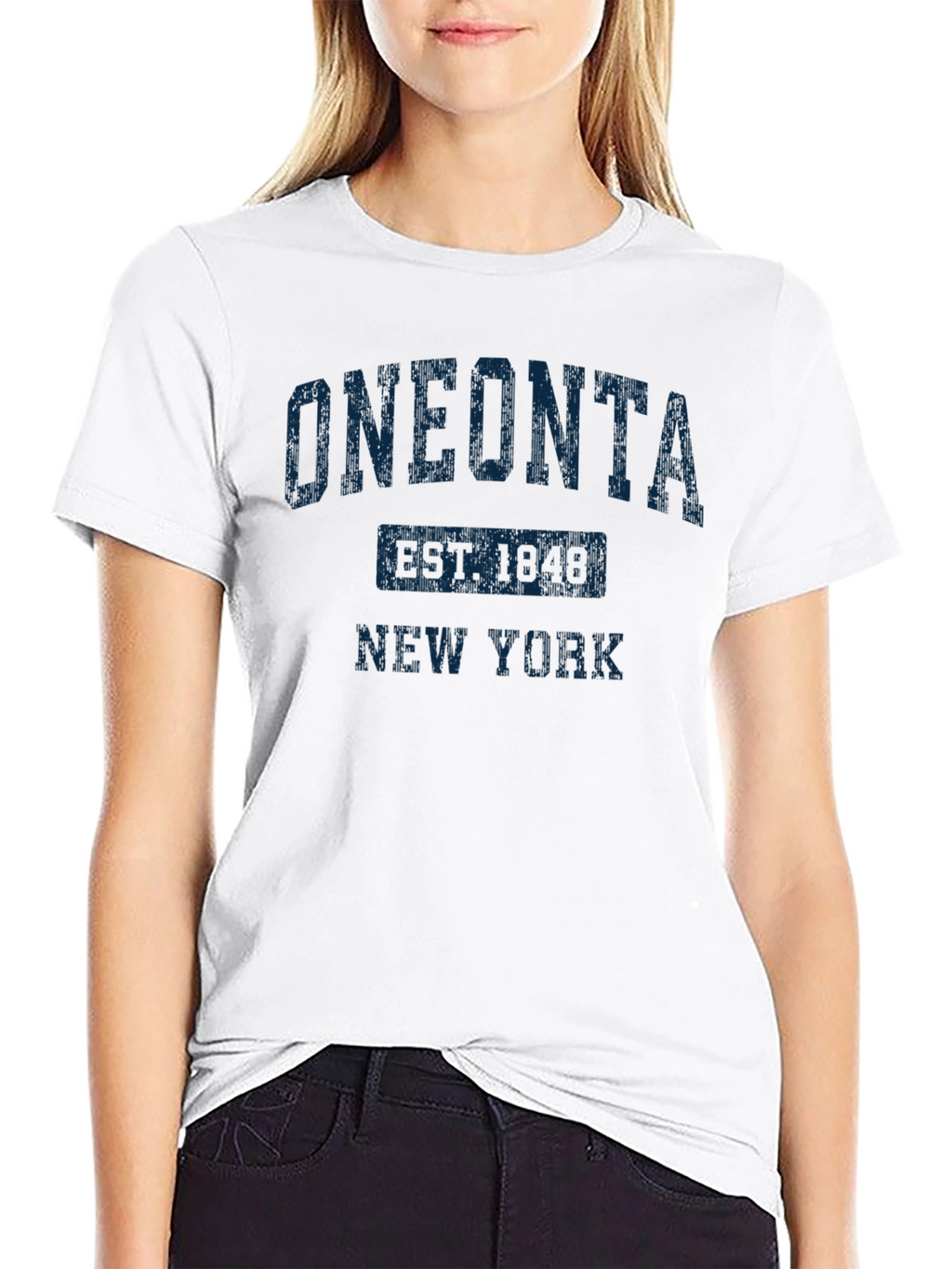 Oneonta New York Est 1848 Graphic T-Shirt