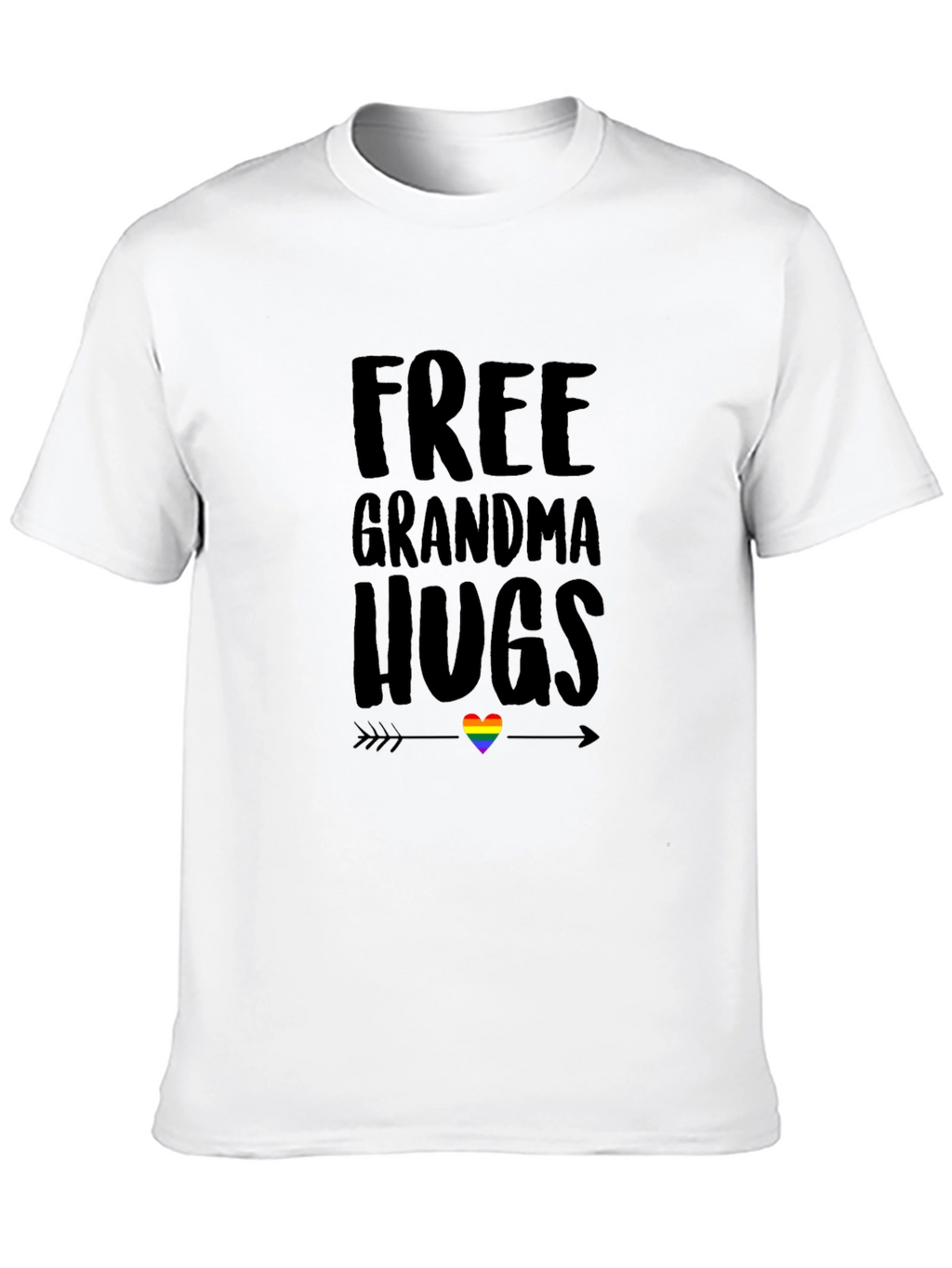 Free Grandma Hugs LGBT Pride Arrow T-Shirt