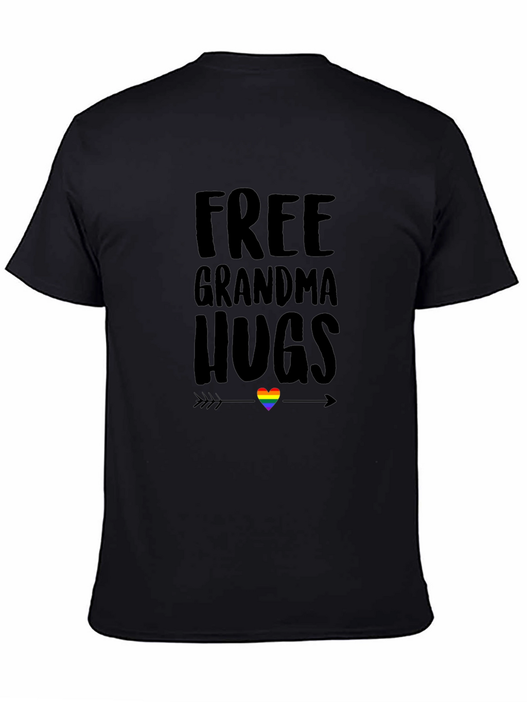 Free Grandma Hugs LGBT Pride Arrow T-Shirt