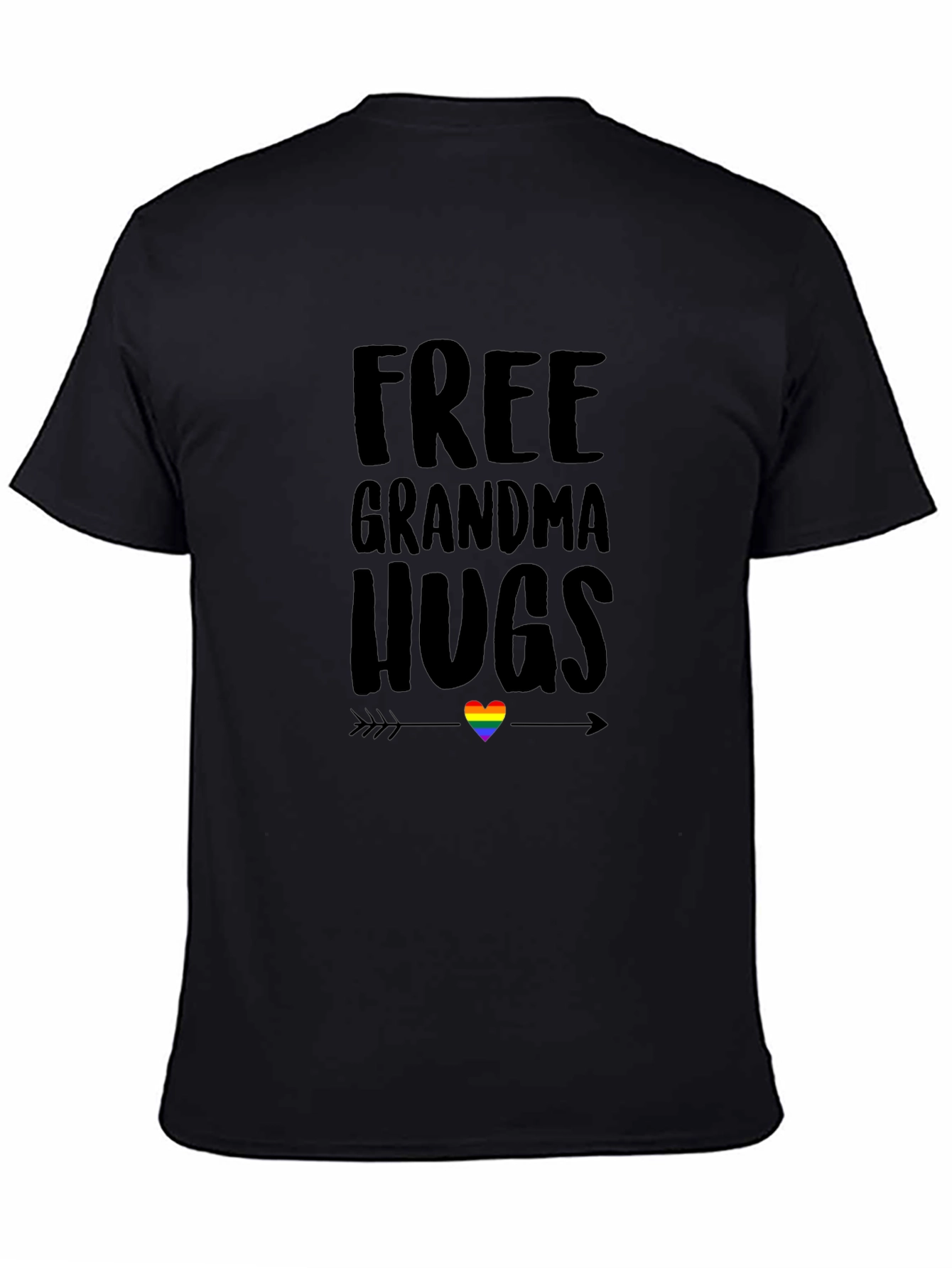Free Grandma Hugs LGBT Pride Arrow T-Shirt