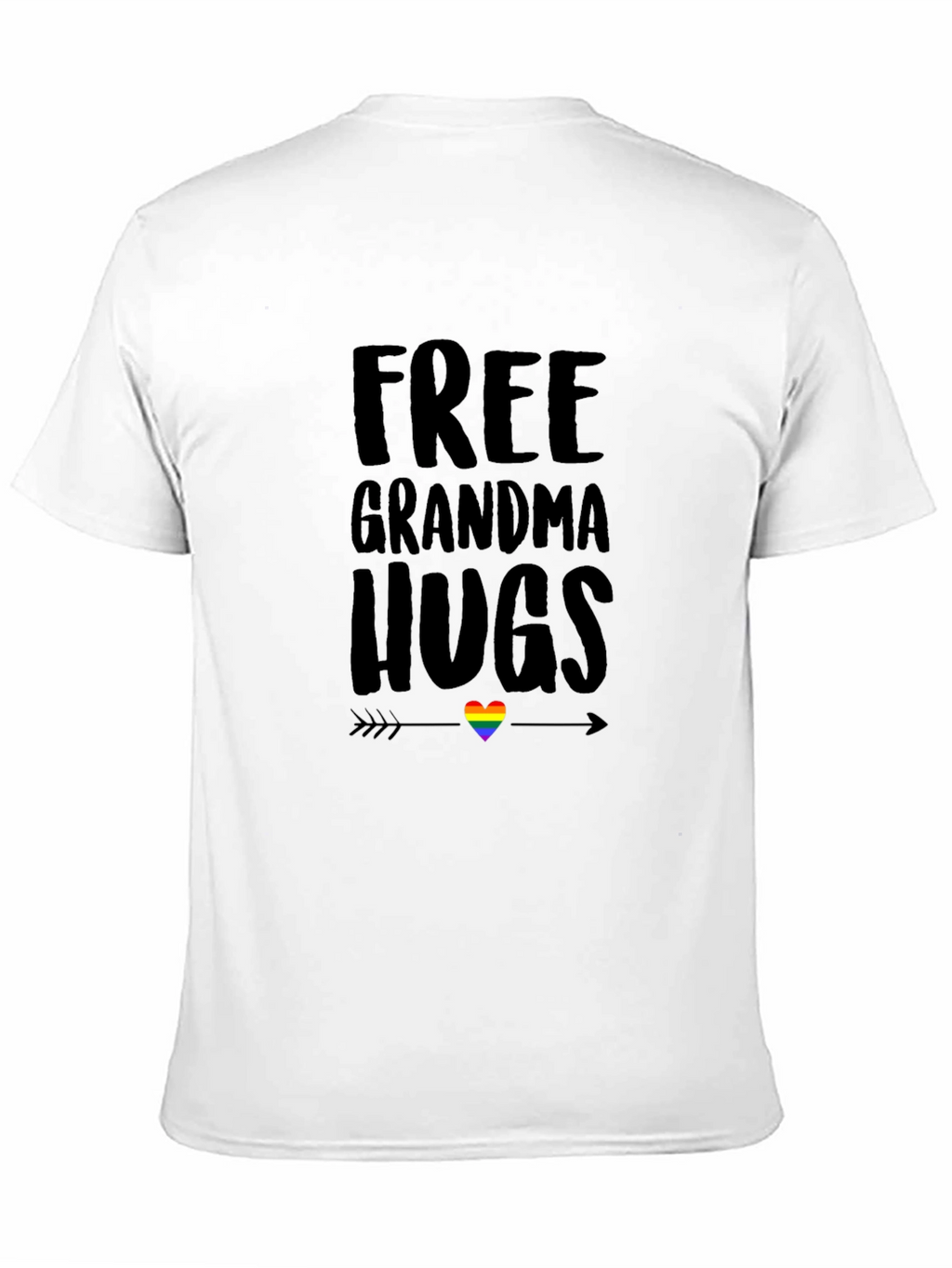 Free Grandma Hugs LGBT Pride Arrow T-Shirt