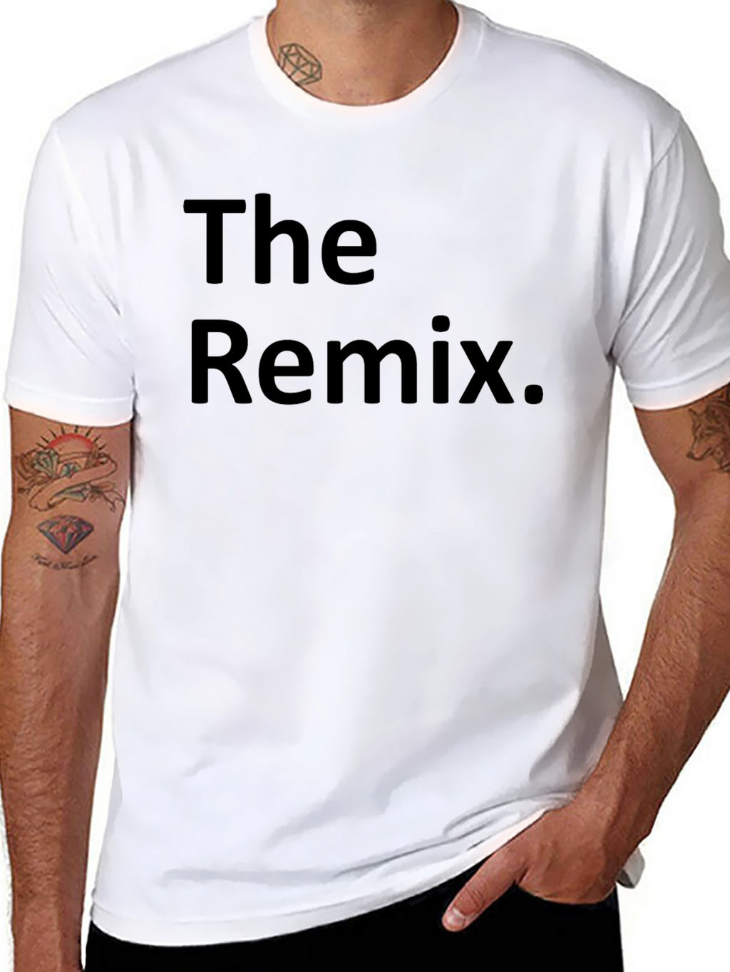 The Remix Graphic Tee - Mens Black T-Shirt