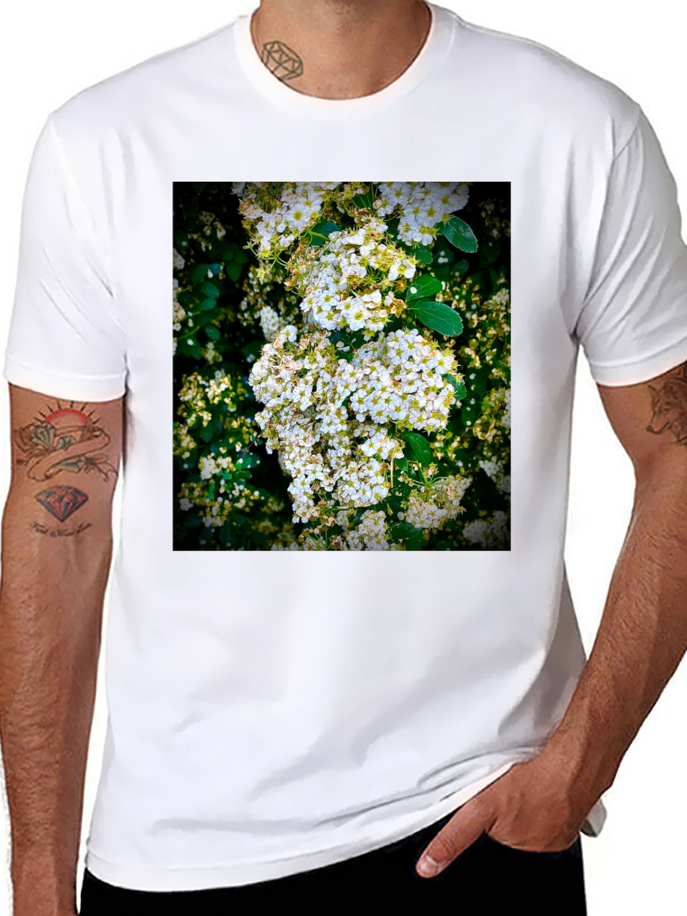 Floral Print T-Shirt: Nature Inspired Graphic Tee