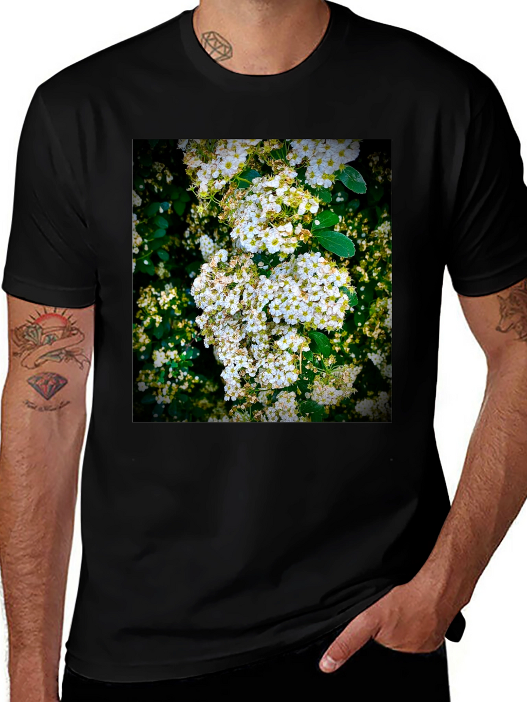 Floral Print T-Shirt: Nature Inspired Graphic Tee